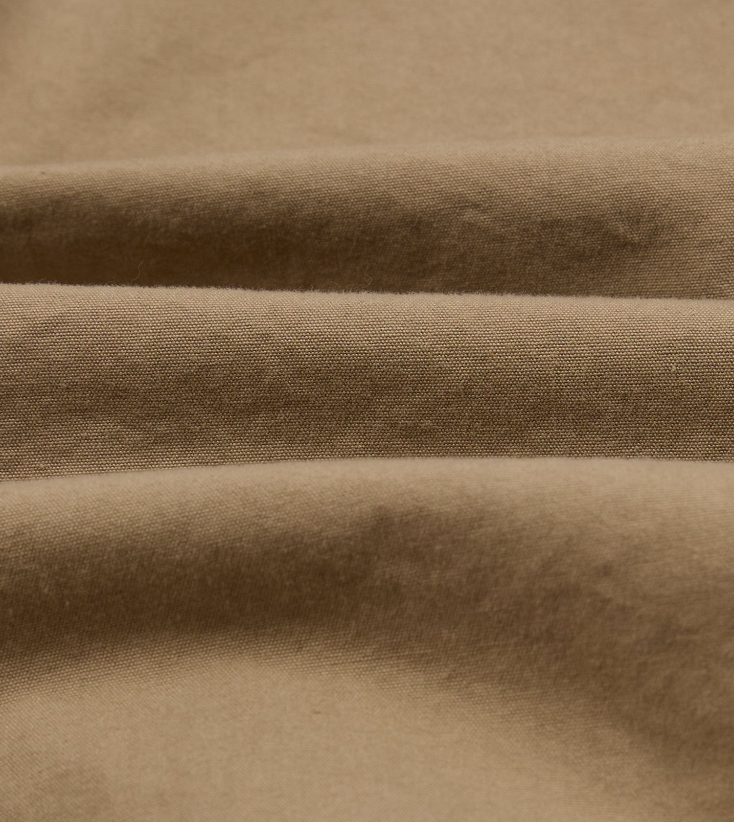 Ecru and Tan Reversible Cotton Blouson Jacket