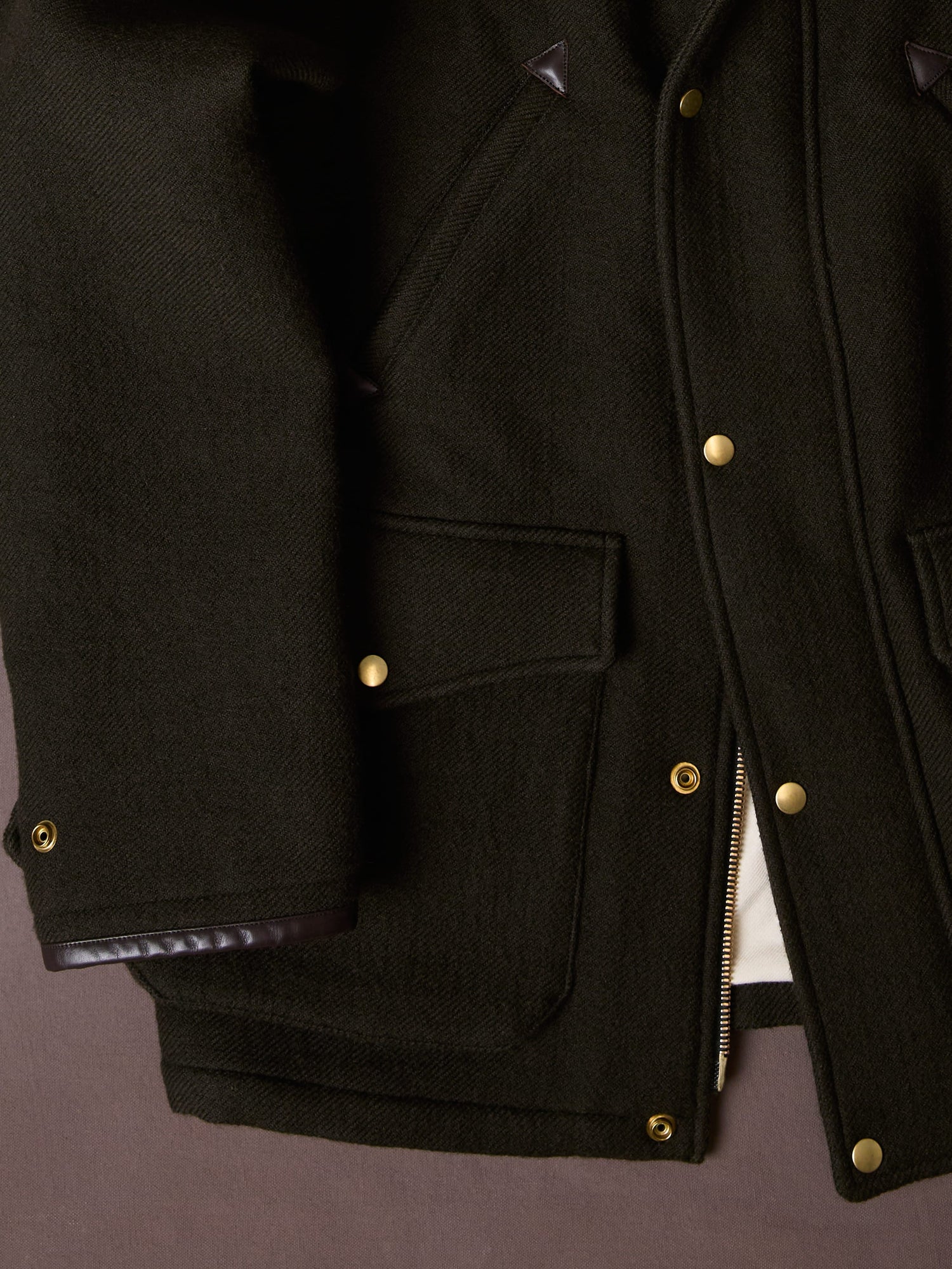 Charcoal Wool Keeper Jacket
