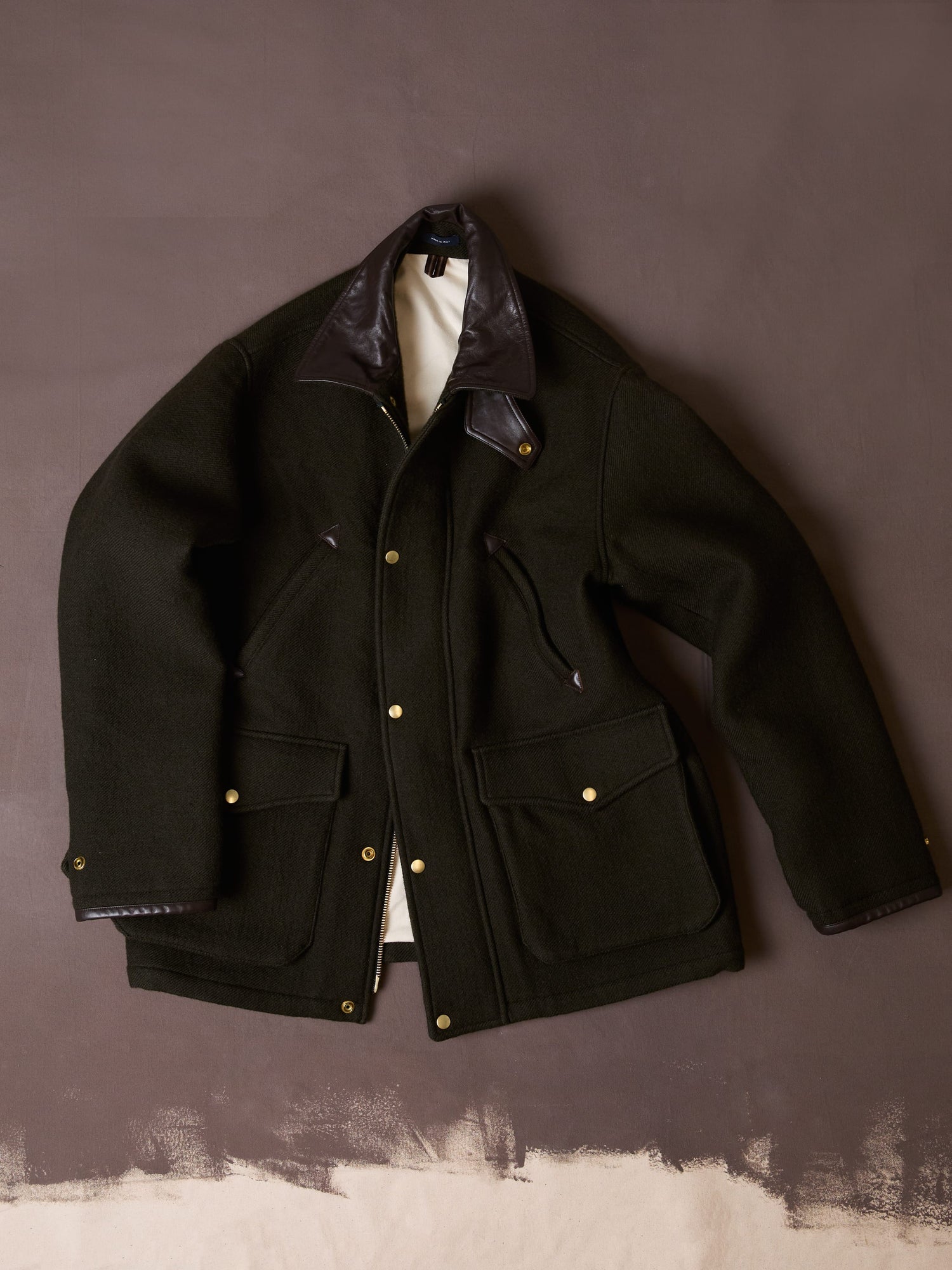 Charcoal Wool Keeper Jacket