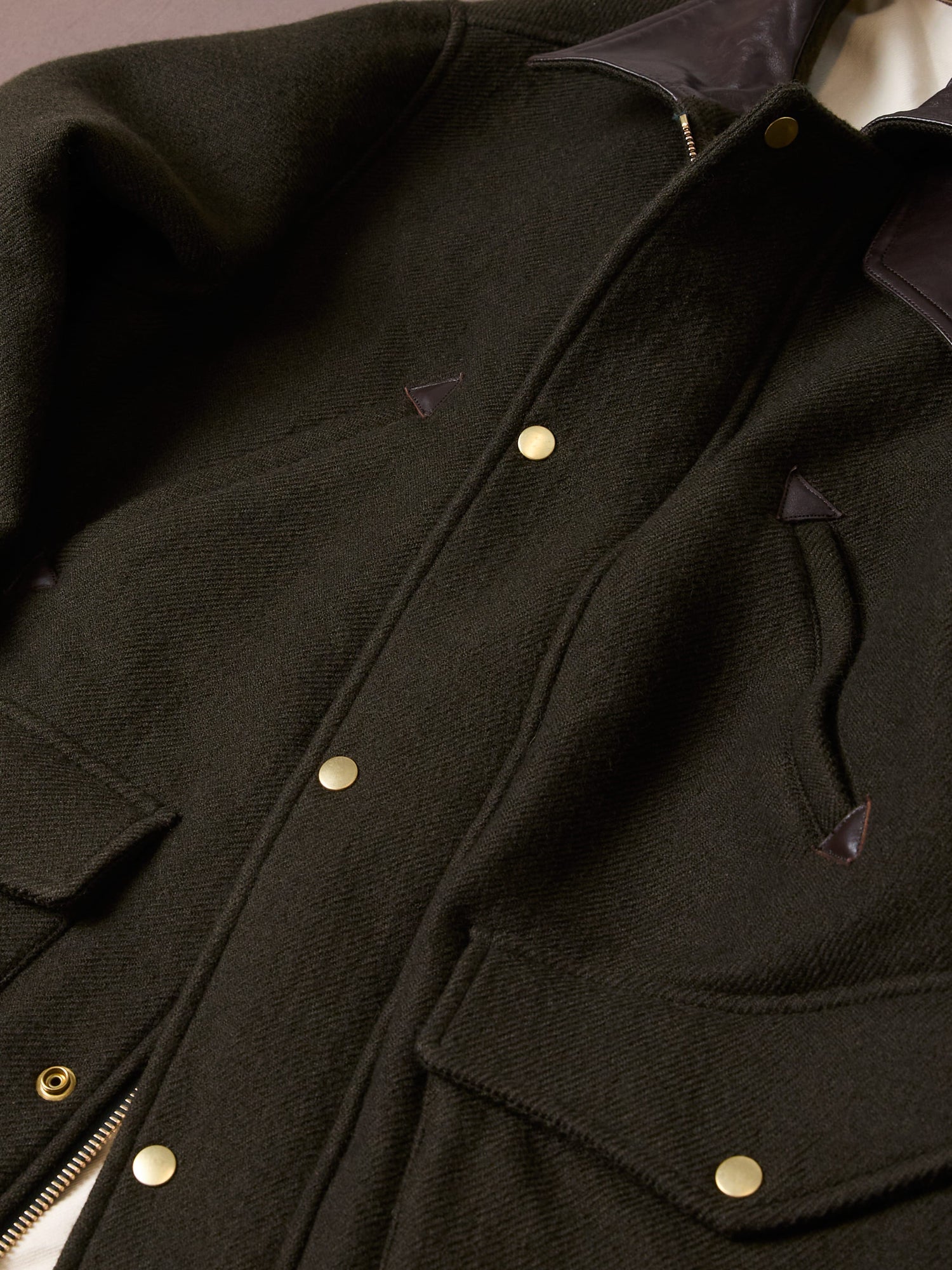 Charcoal Wool Keeper Jacket