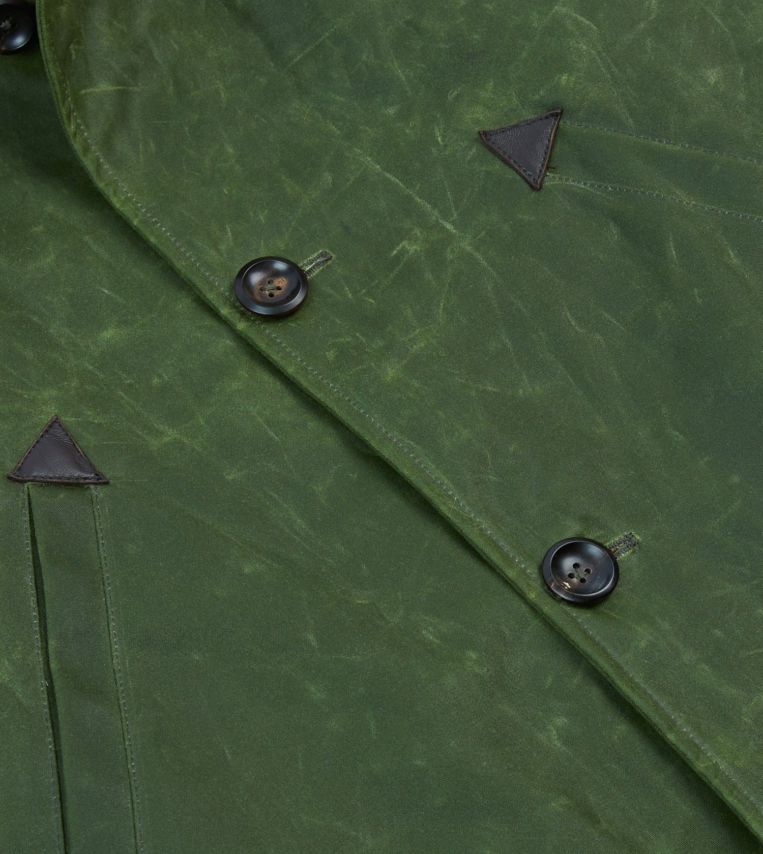 Green Waxed Cotton Barn Jacket