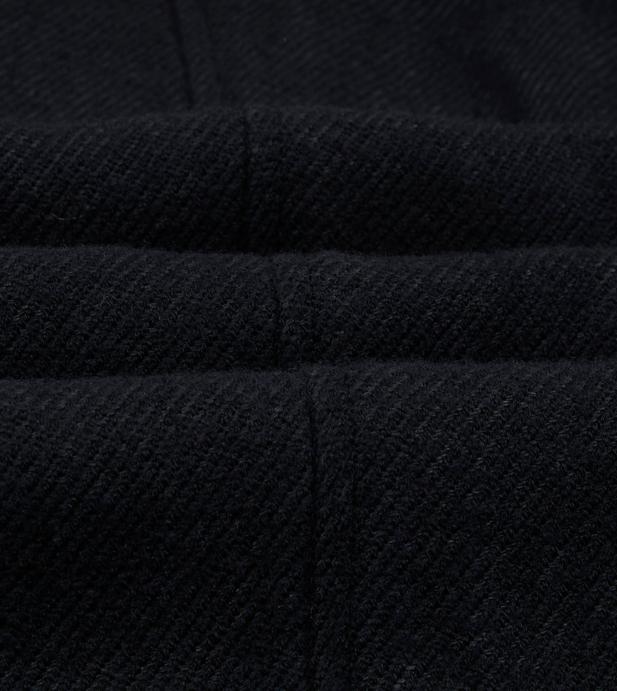 Navy Wool Car Coat