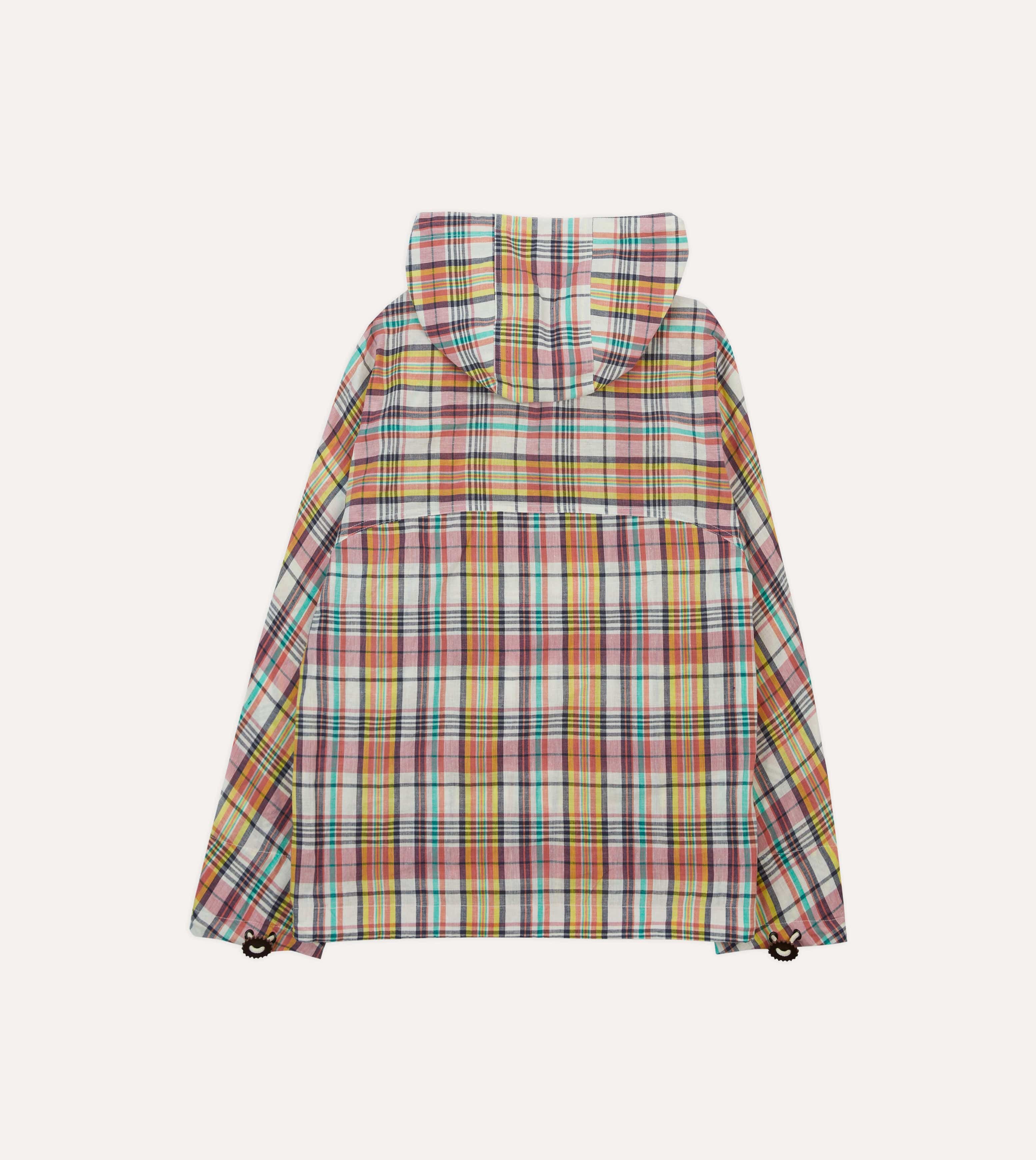 Waxed Madras Cotton Surf Cagoule