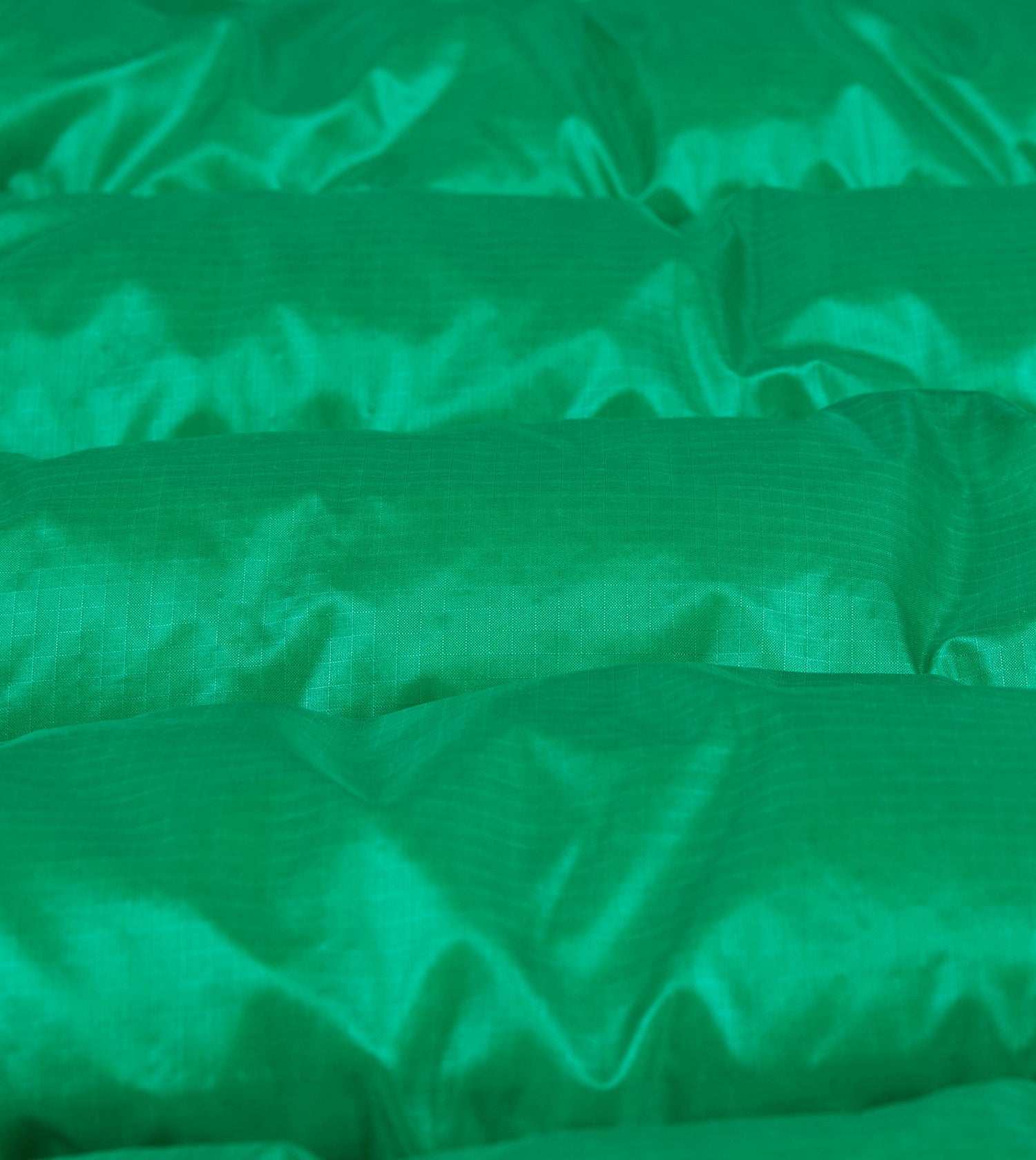 Kluane Mountaineering Green Nylon Snap Parka