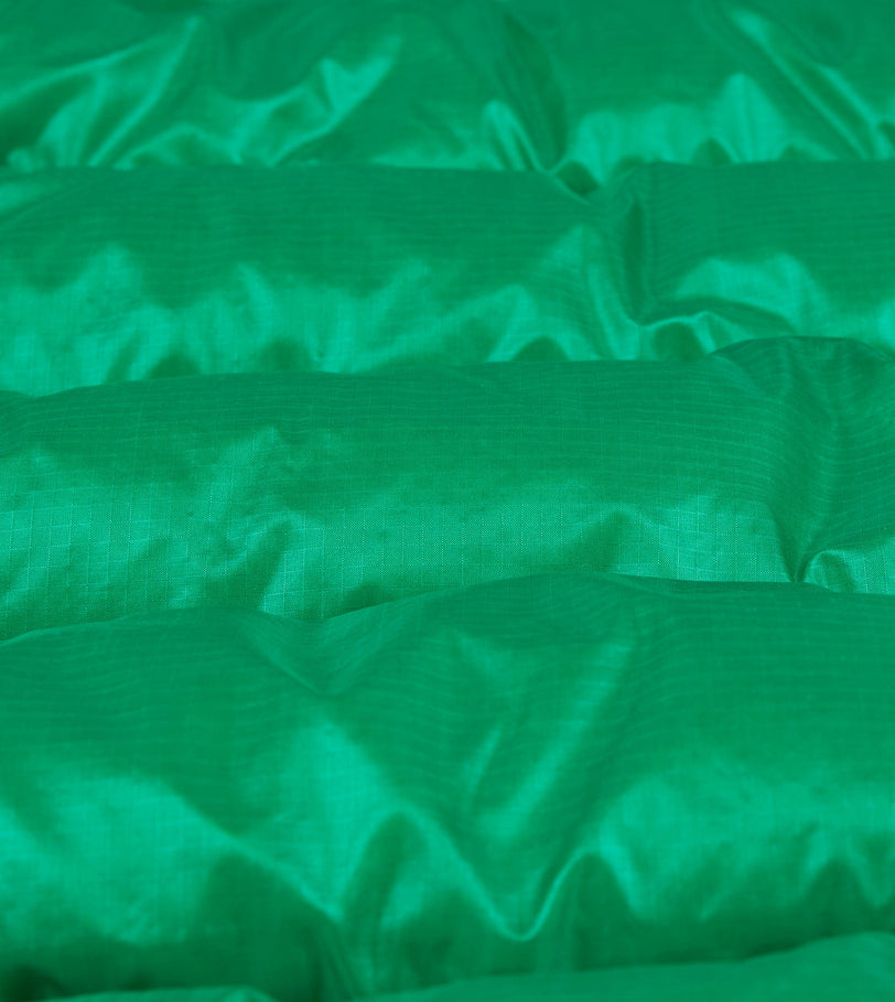 Kluane Mountaineering Green Nylon Snap Parka