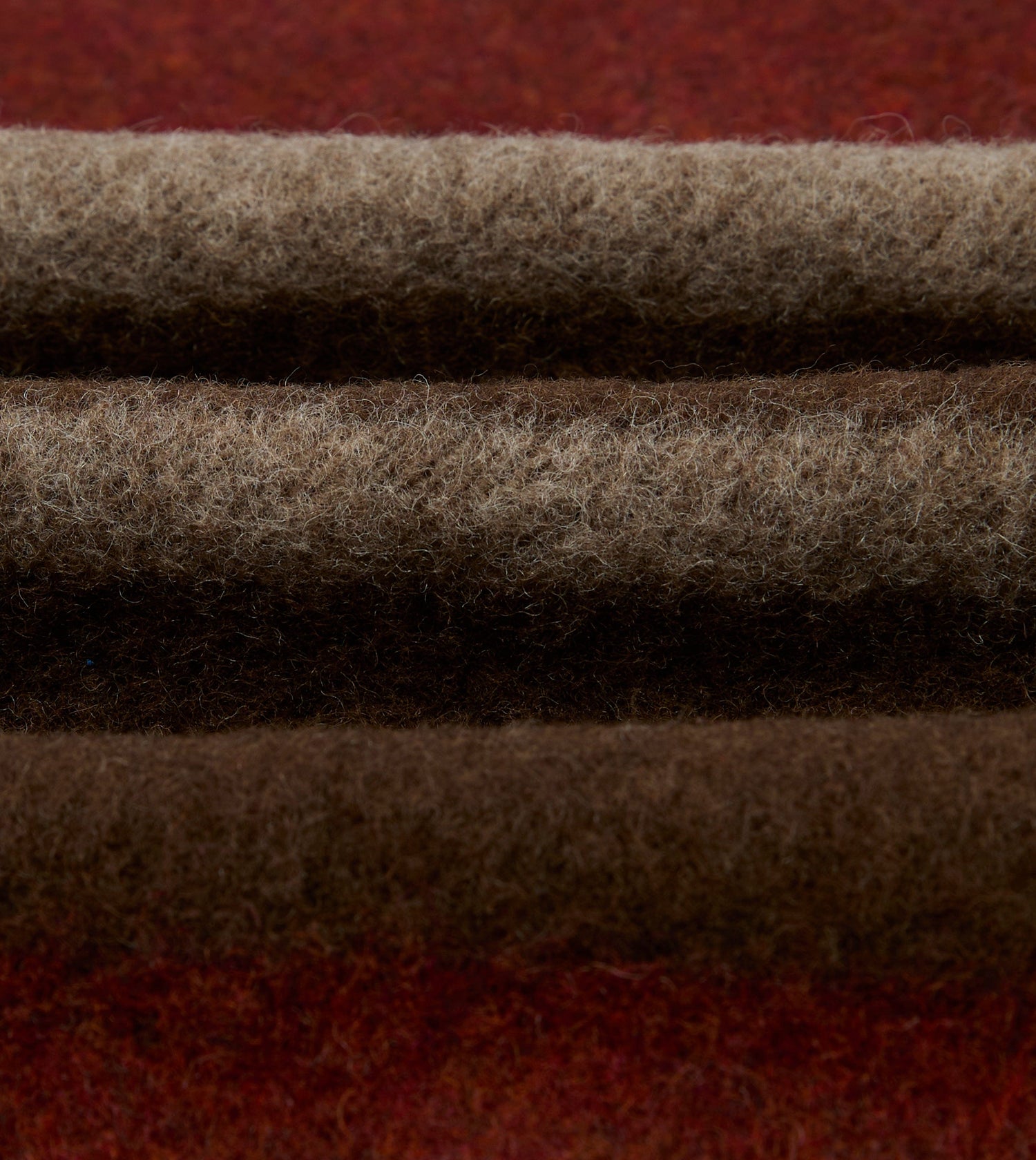 Reversible Cotton–Blanket Raglan Mac