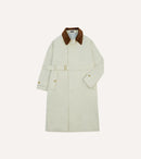 Ecru Cotton Dispatch Raincoat