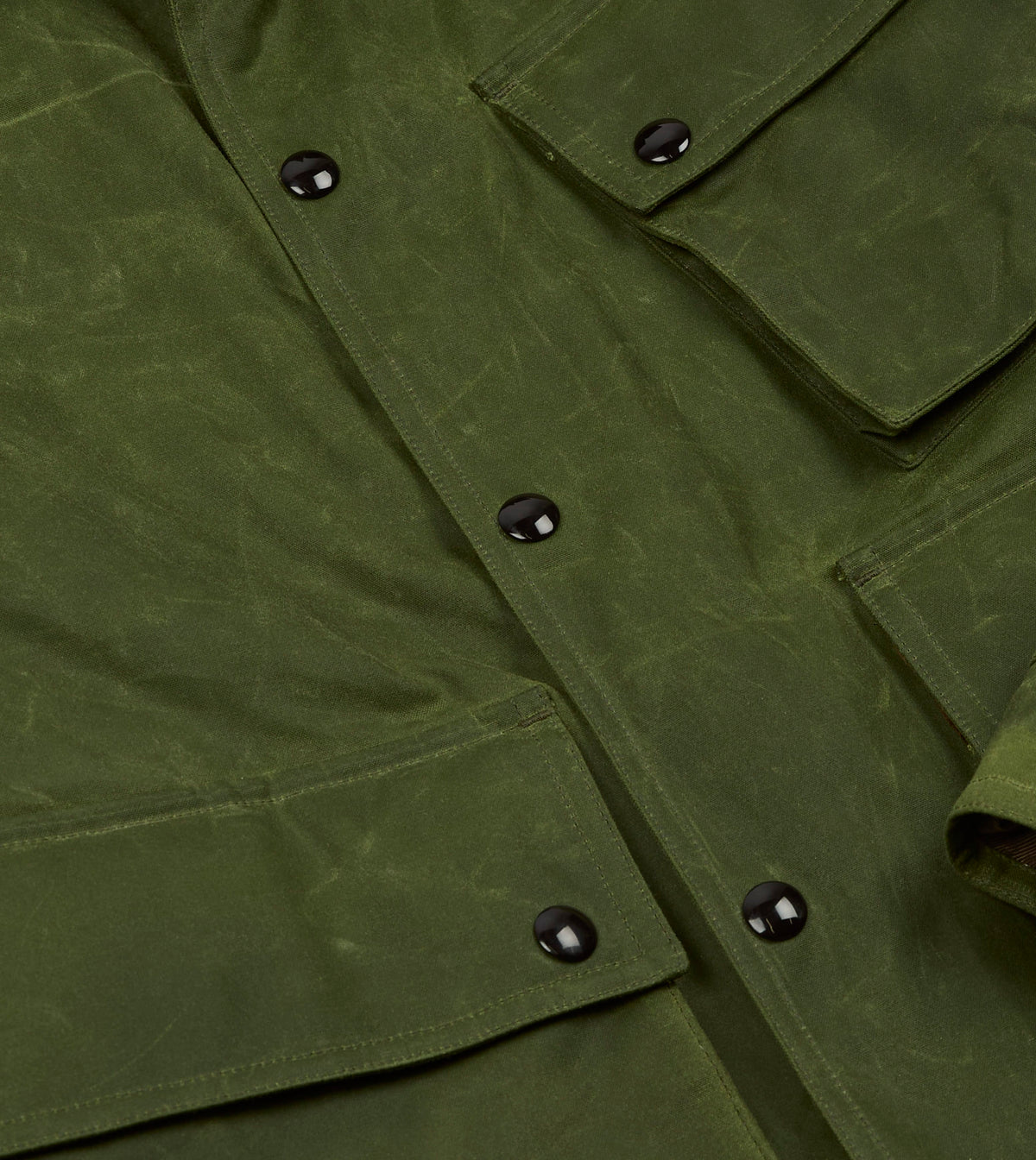 Light Green Waxed Cotton Wader Jacket