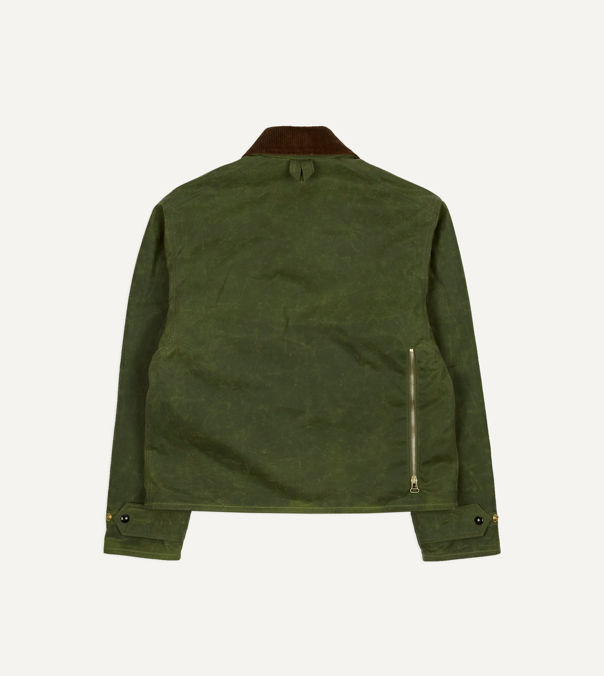Light Green Waxed Cotton Wader Jacket