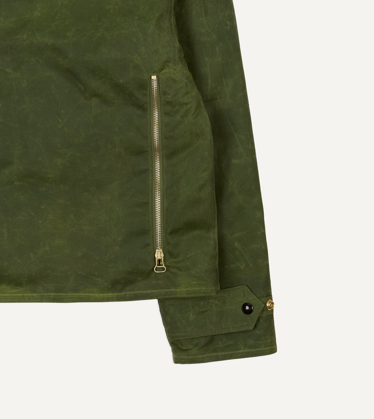 Light Green Waxed Cotton Wader Jacket