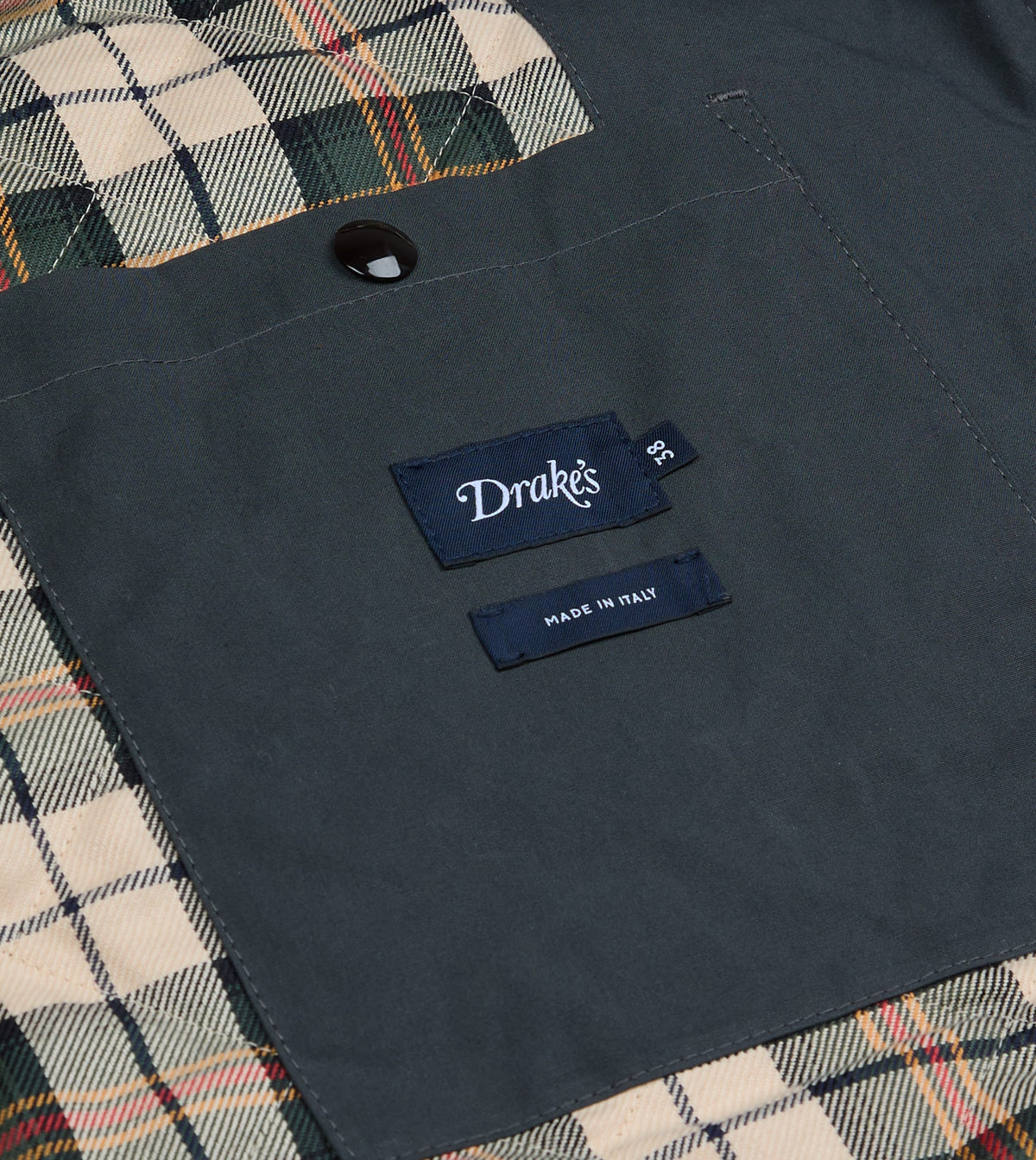 Black Waxed Coverall Jacket