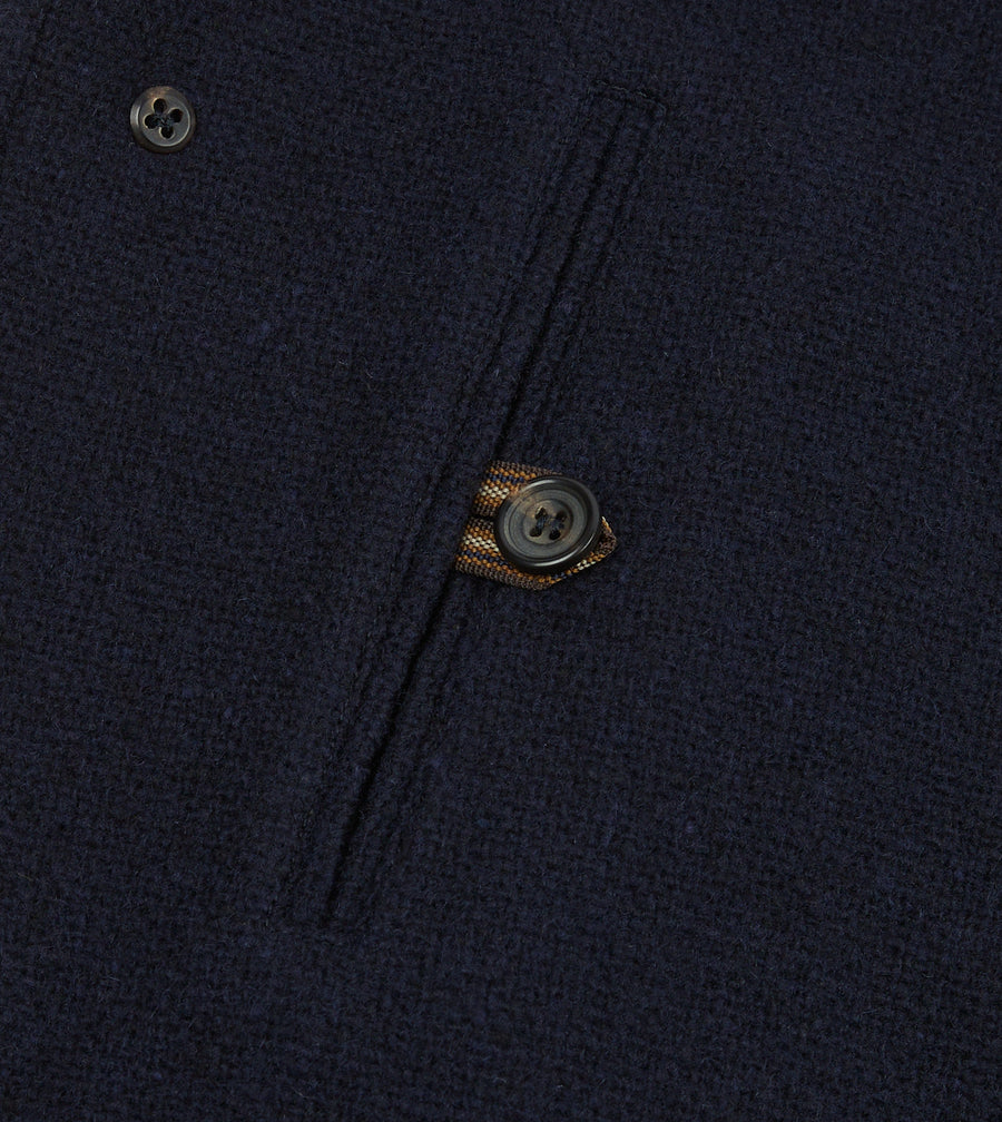 Bowery Raglan Light Navy