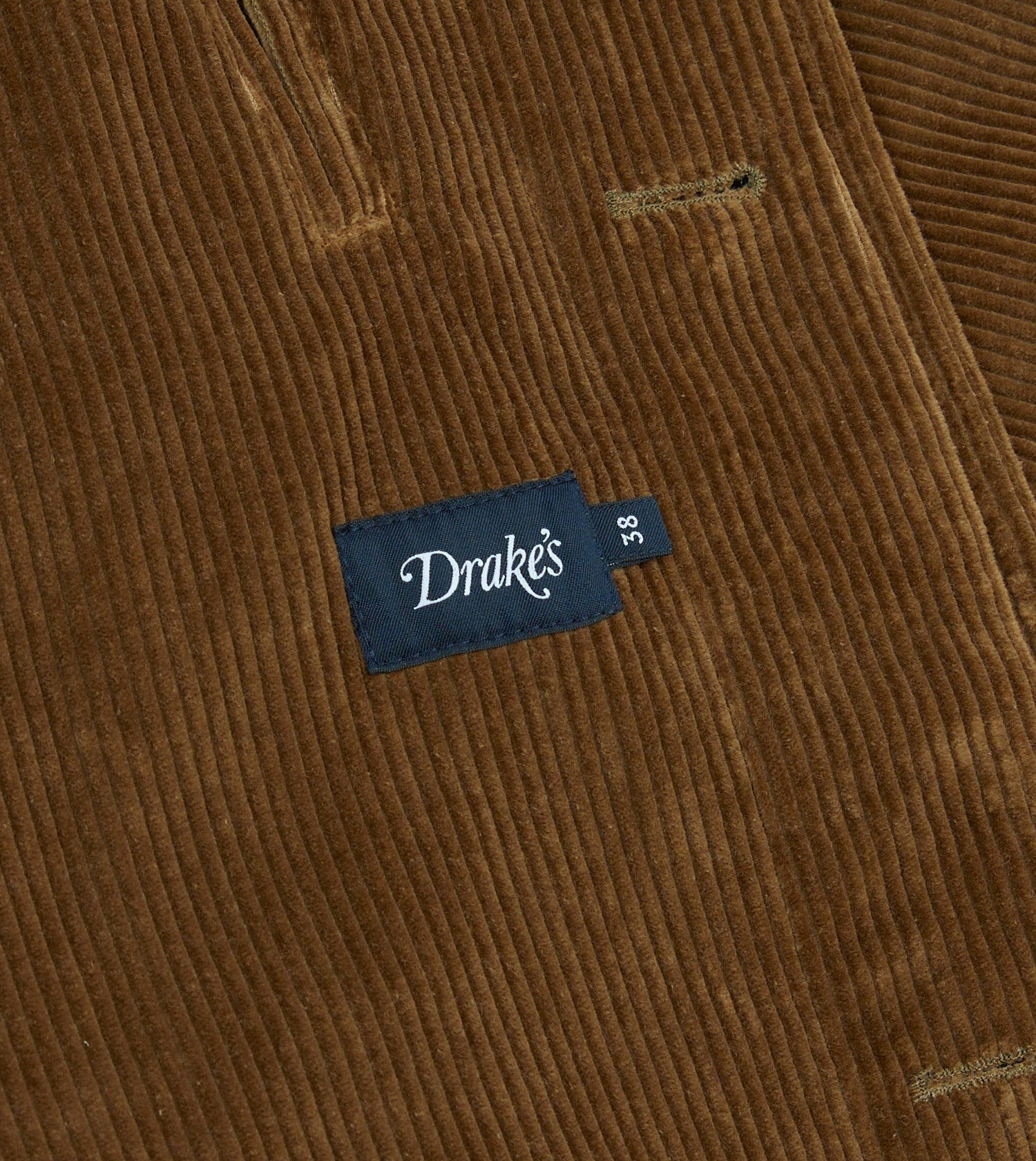 Tan Corduroy Raglan Coat