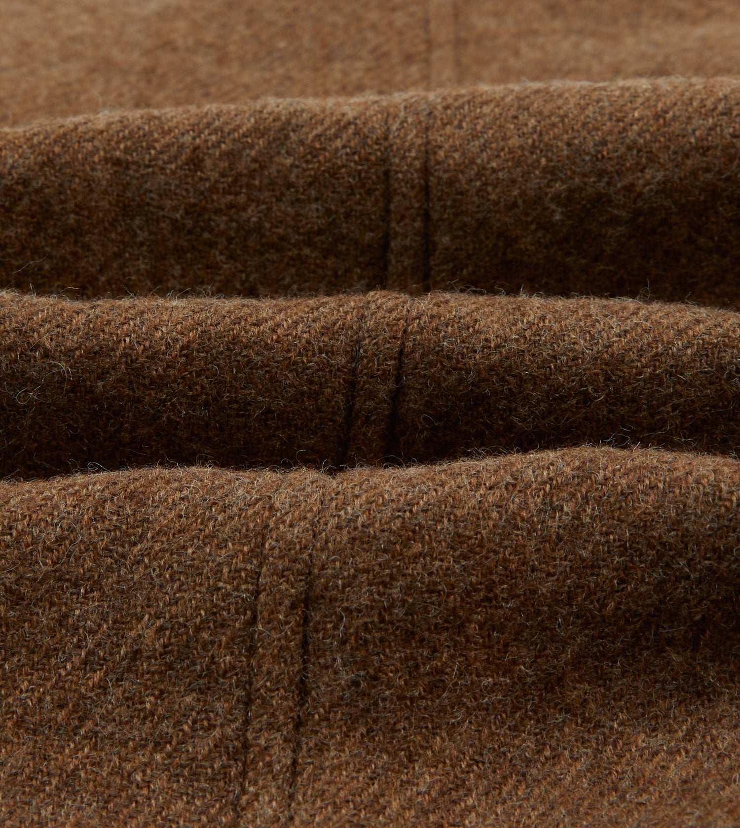 Brown Wool Car Coat