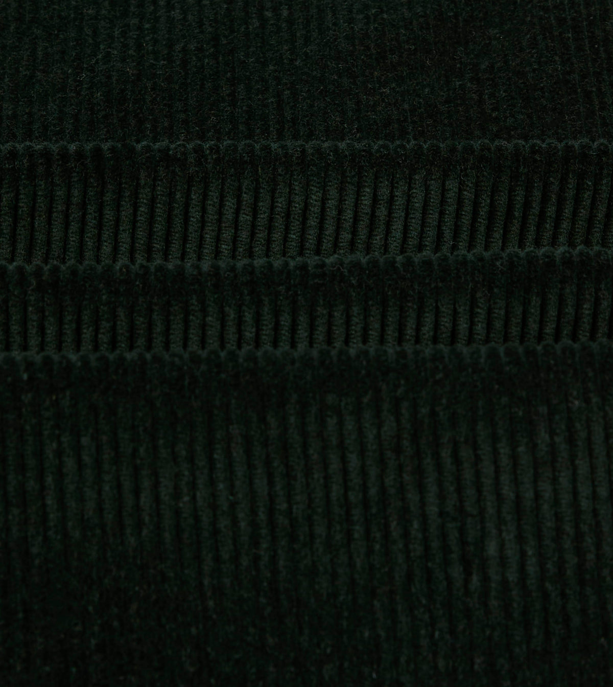 Dark Green Corduroy Raglan Coat