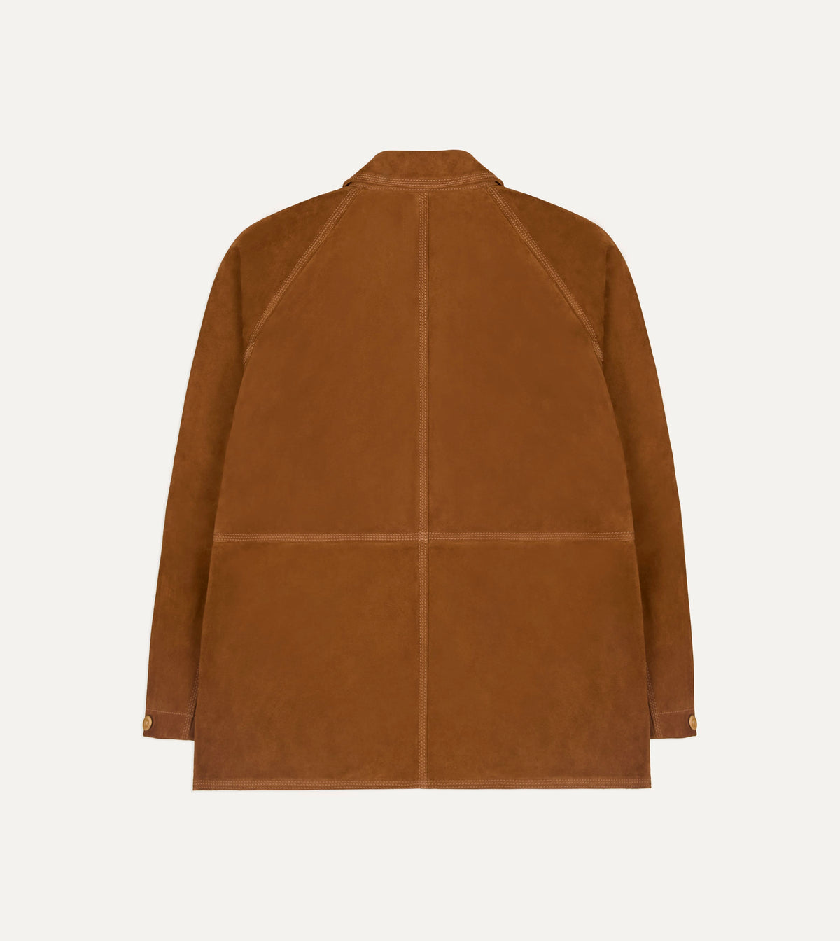 Snuff Suede Raglan Work Coat