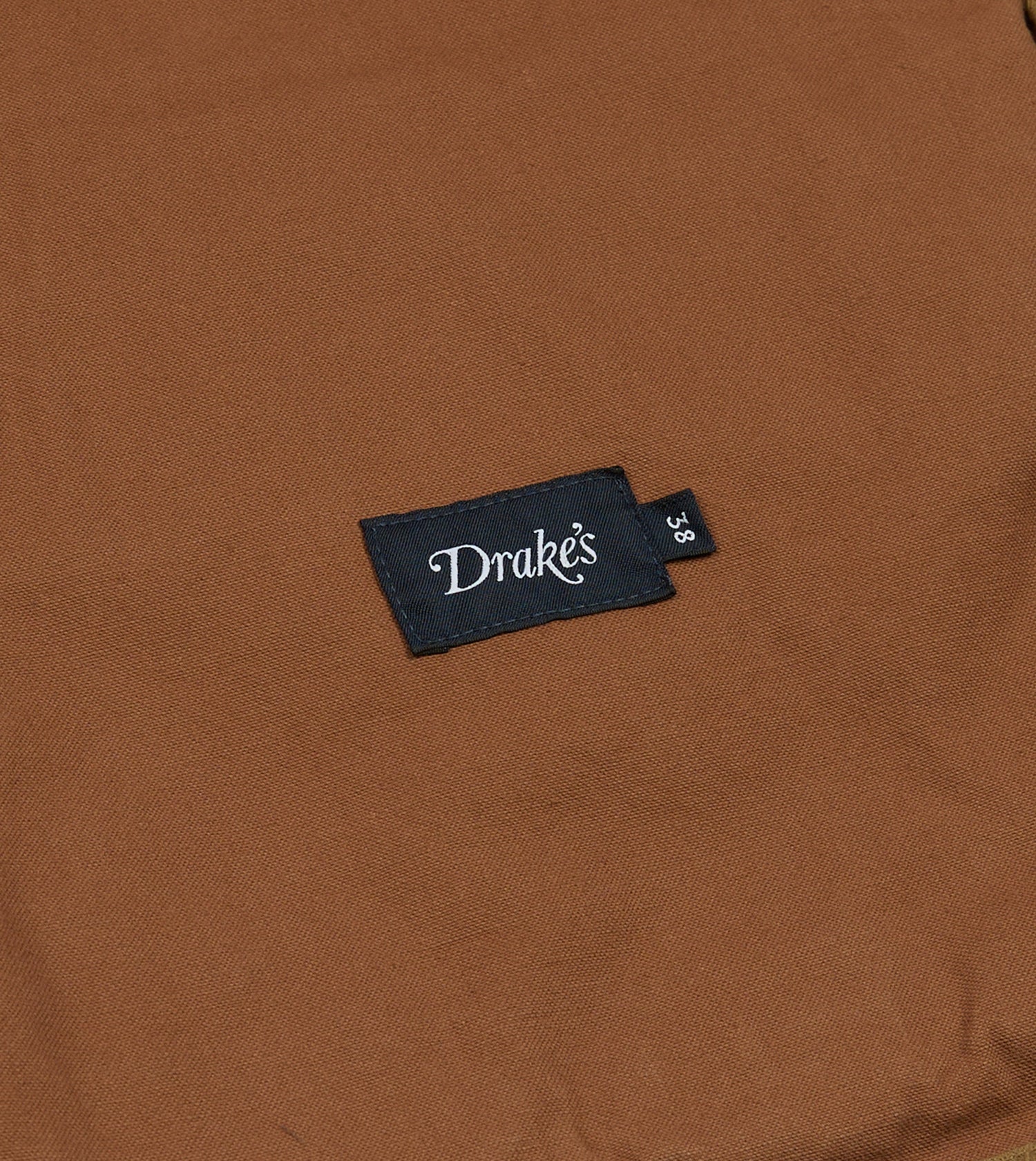 Rust Cotton Urban Safari Vest