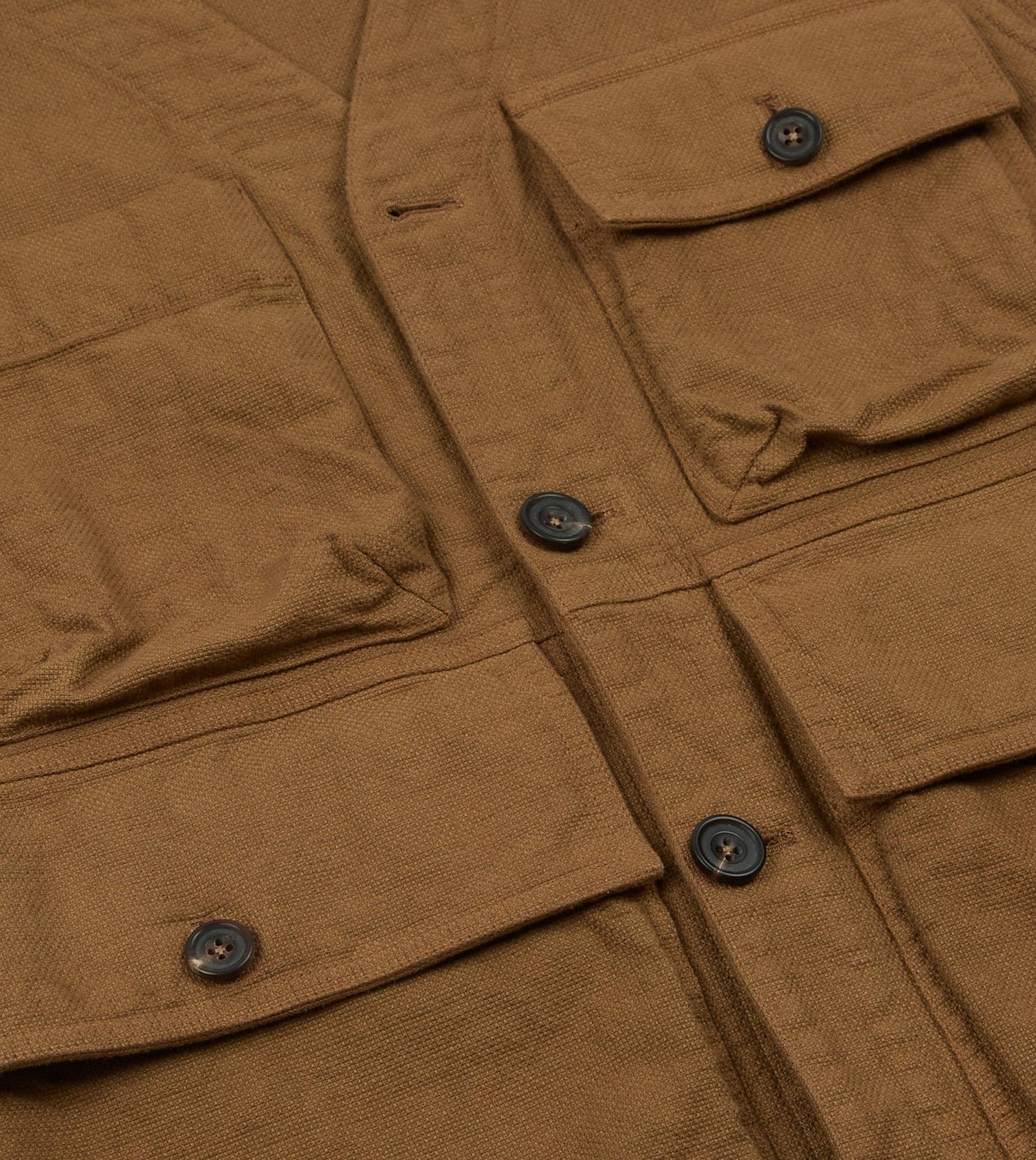 Tobacco Cotton Utility Vest