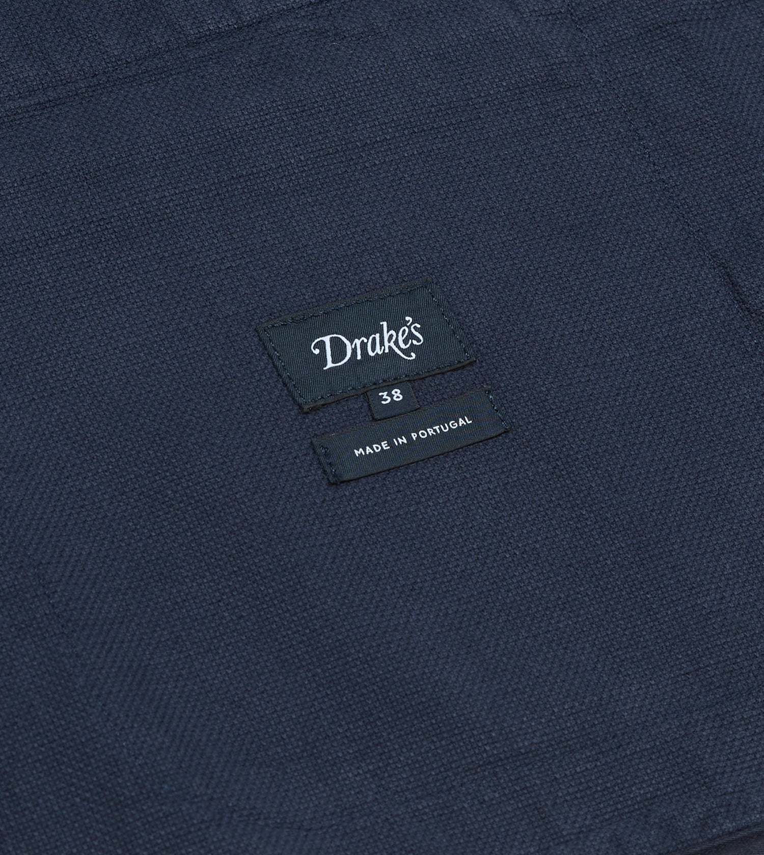 Navy Cotton Artist Vest