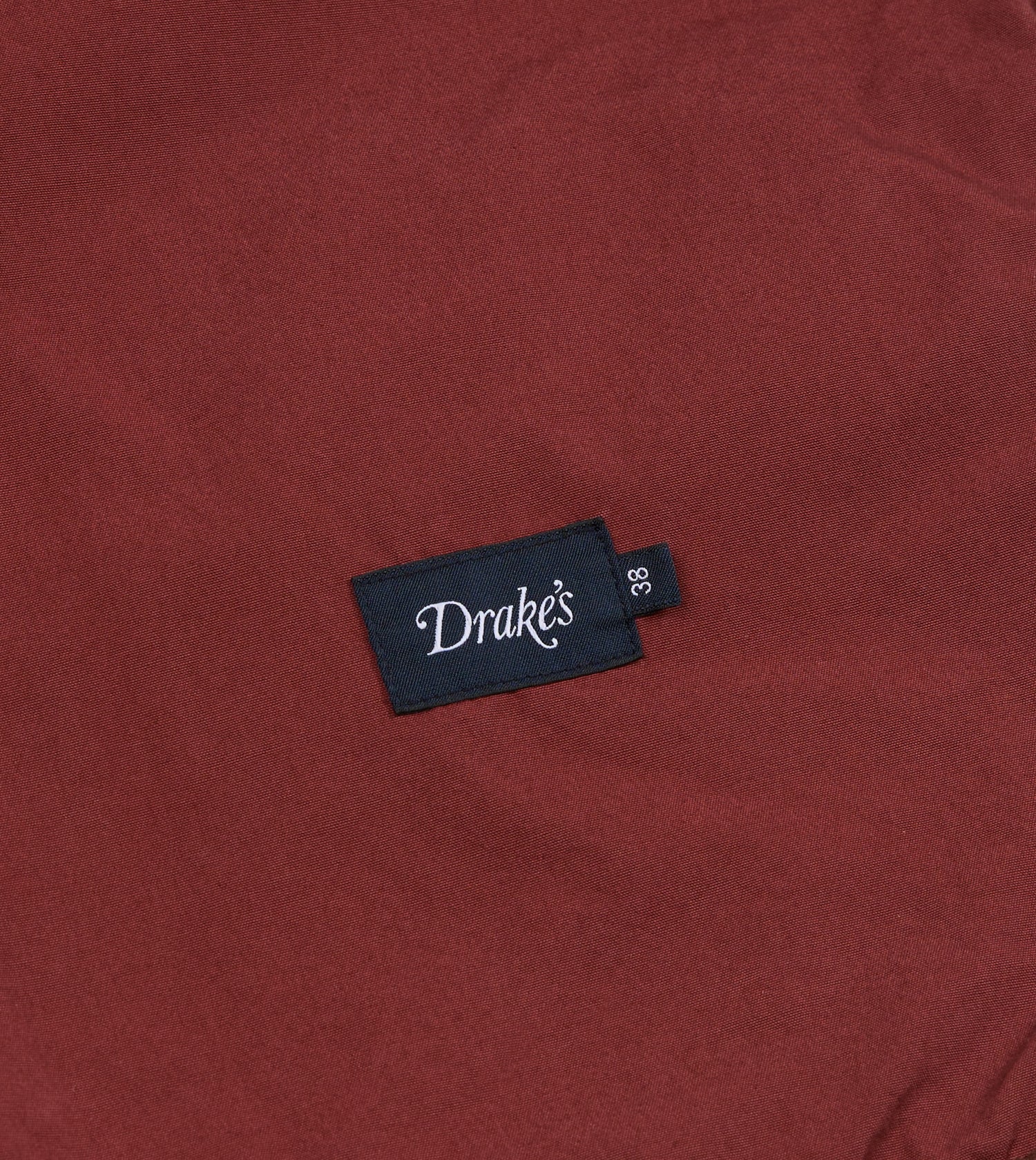 Washed Red Cotton Urban Safari Vest