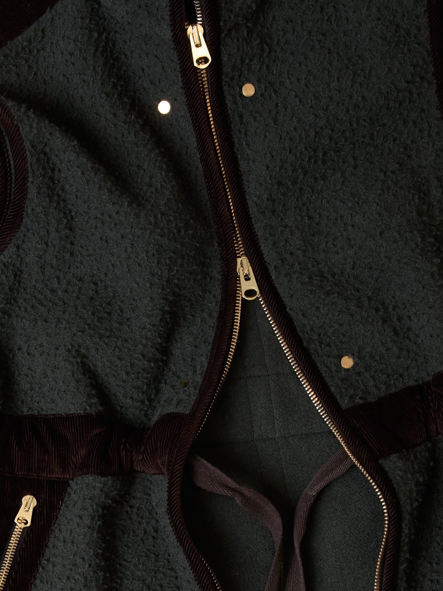 Green Casentino Fleece Gilet