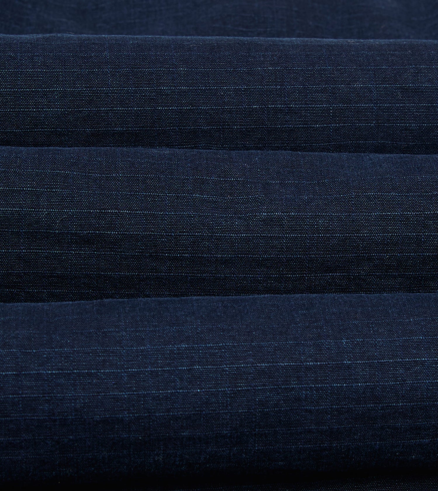 Indigo Cotton Wadded Vest