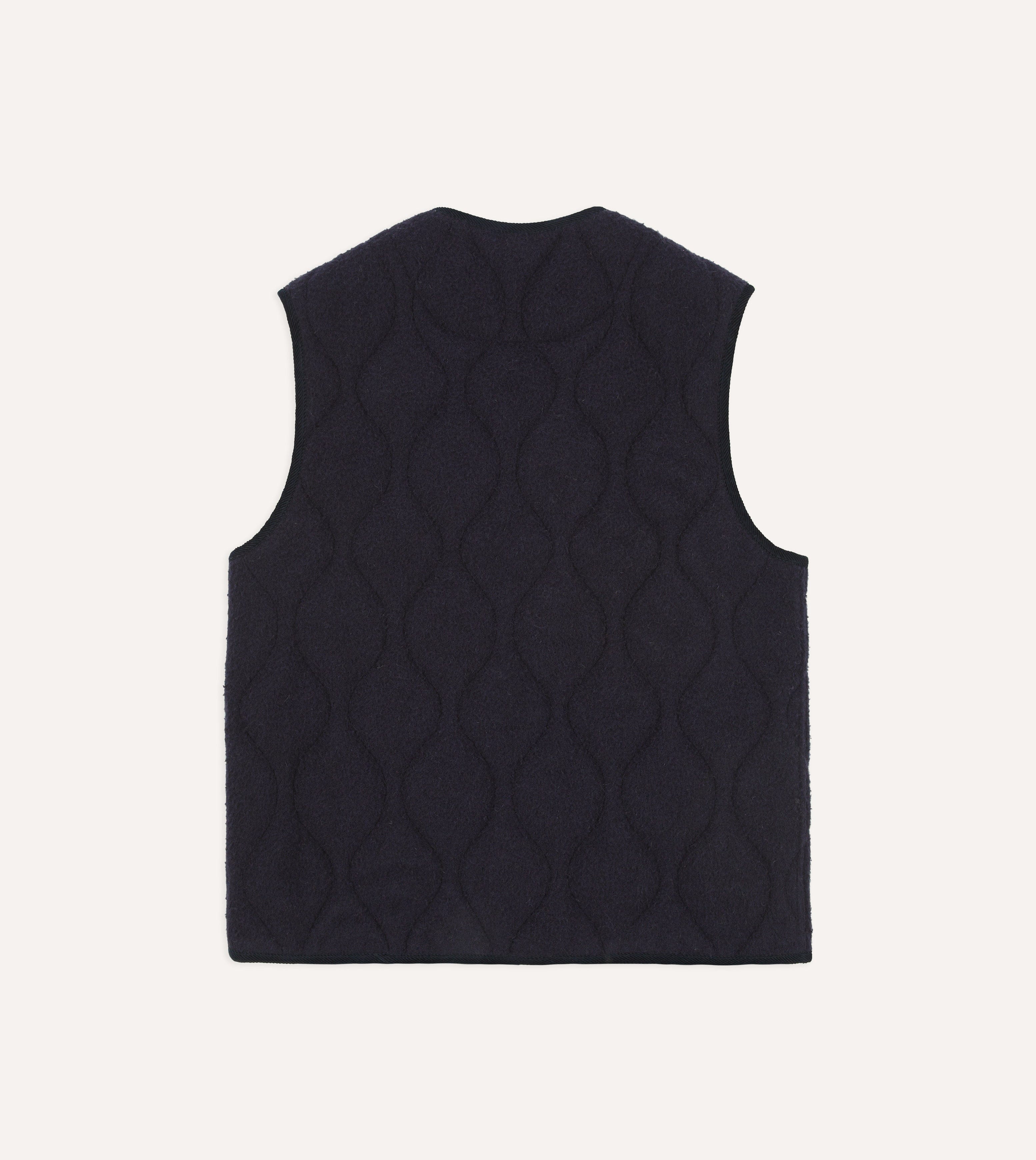 Gilet matelassé : extérieur, col droit, piqué losange, jusqu'au 8 XL Gilet matelassé : extérieur, col droit, piqué losange, jusqu'au 8 XL
