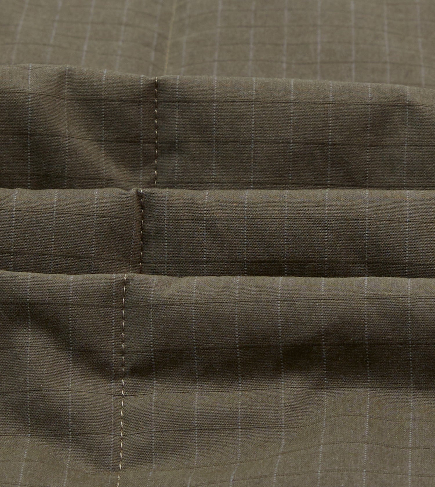 Olive Ripstop Quilted Chore Jacket