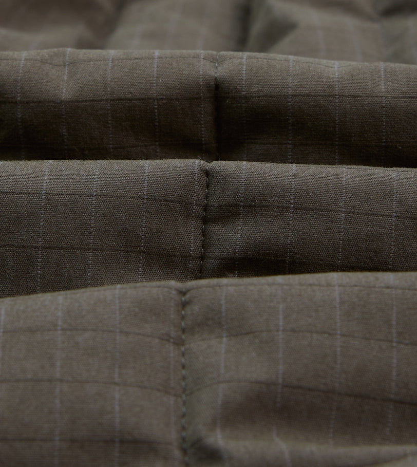 Green Ripstop Quilted Vest