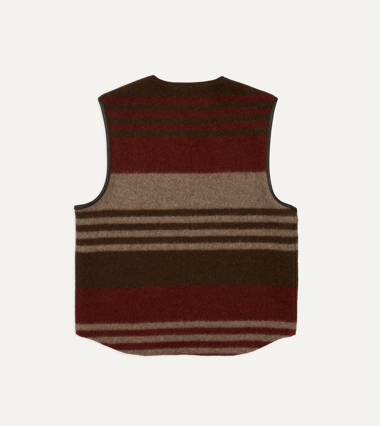 Wool Blanket Zip Vest