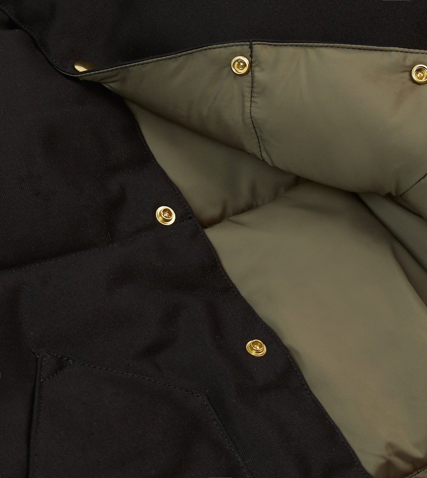 Rocky Mountain Featherbed for Drake's Black Cotton Christy Down Jacket