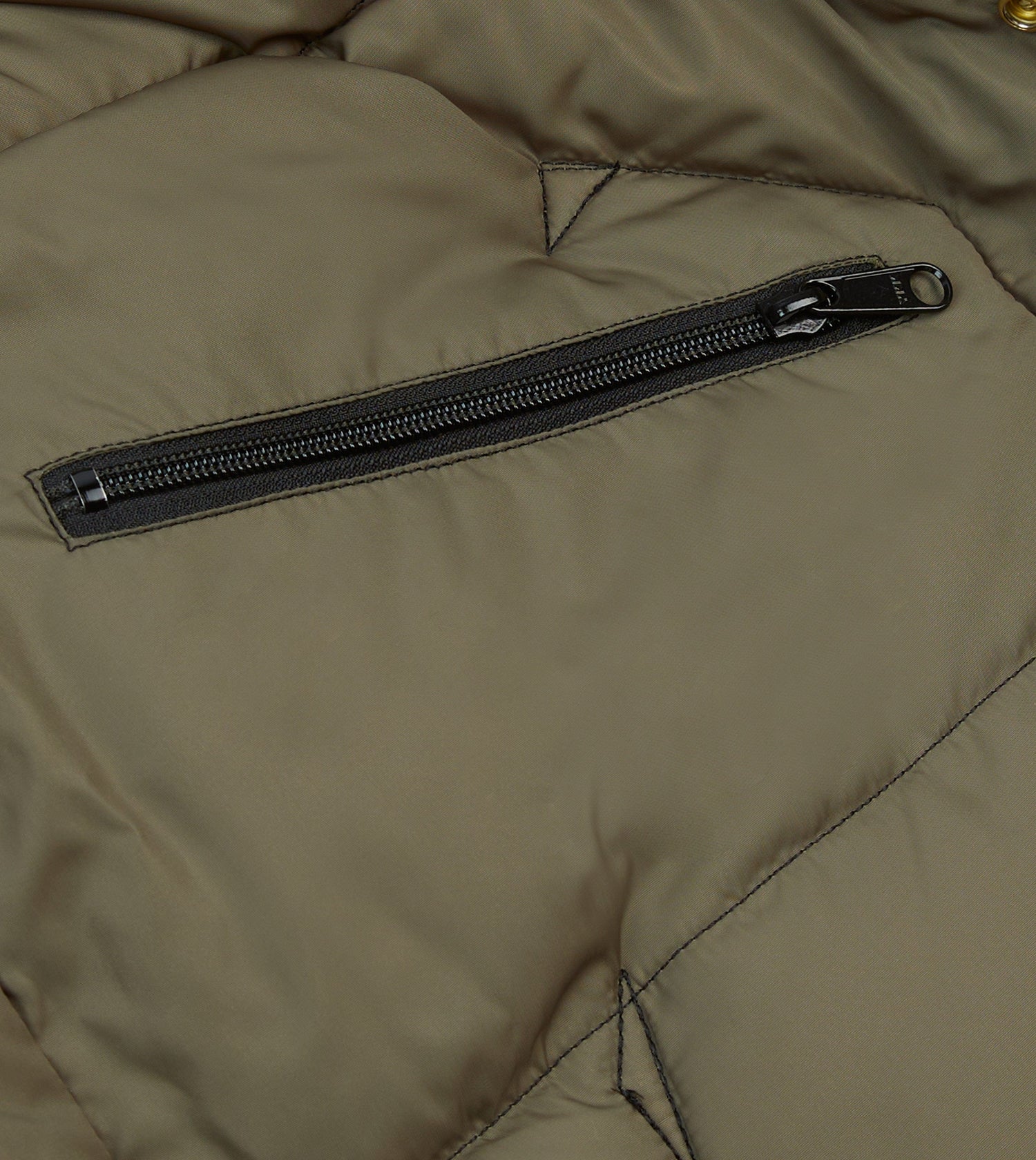 Rocky Mountain Featherbed for Drake's Black Cotton Christy Down Jacket