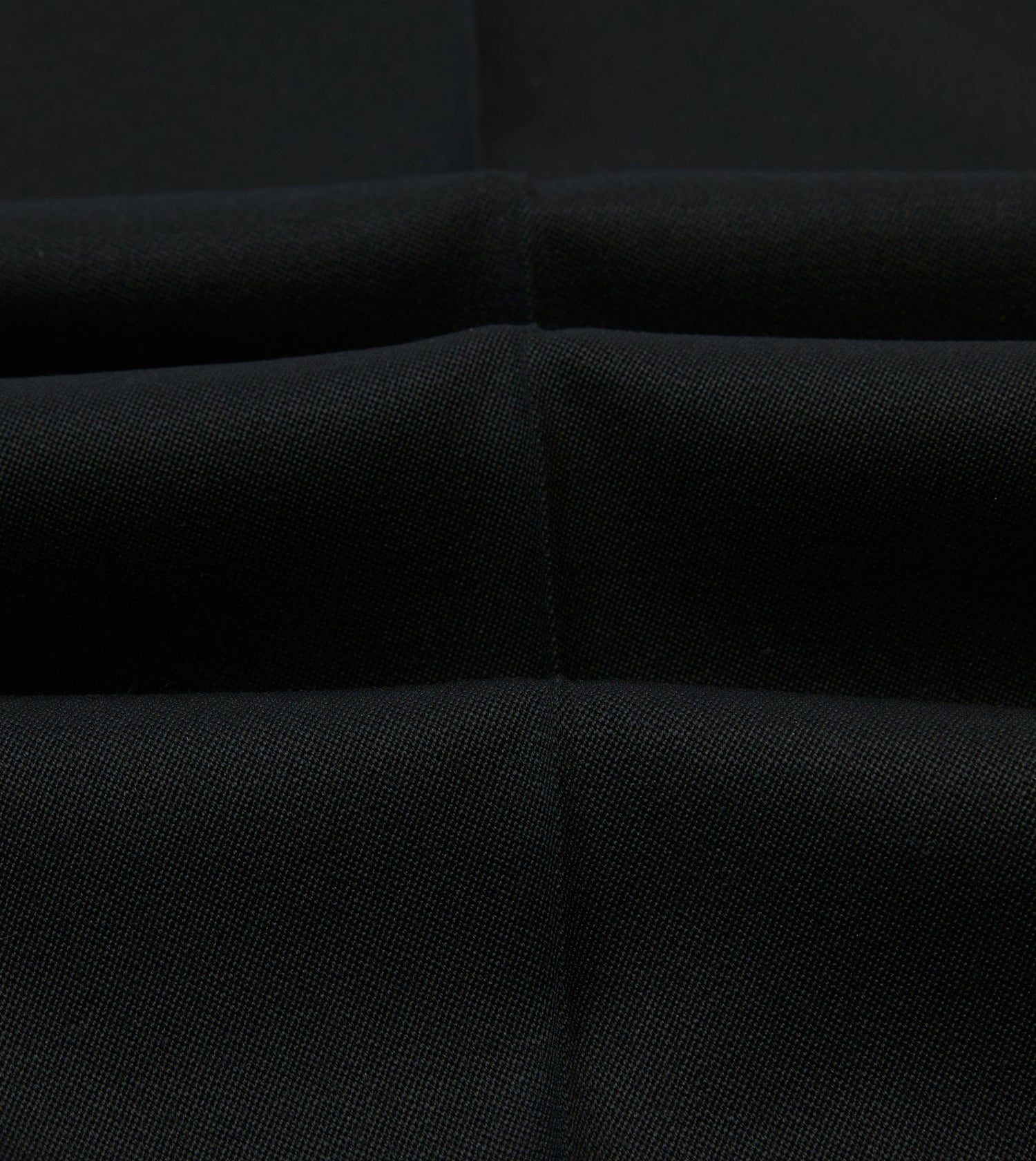 Black Barathea Wool Double-Breasted Dinner Jacket