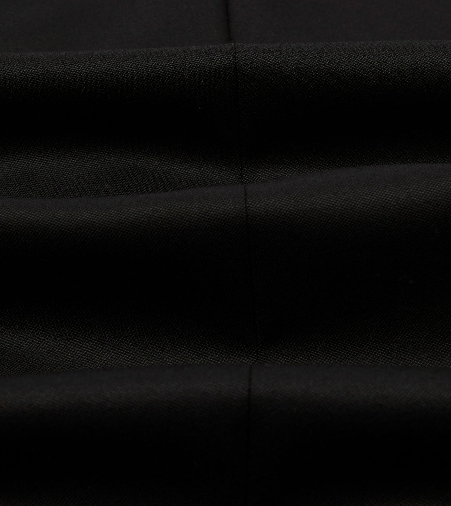 Black Barathea Wool Double-Breasted Dinner Jacket