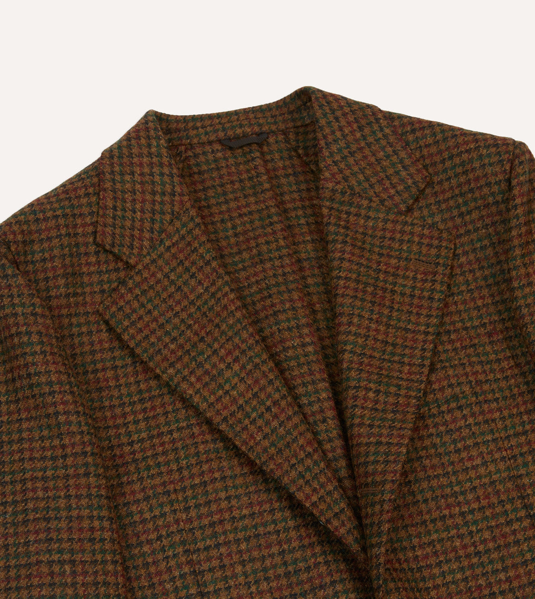 Brown Gun Club Check Tweed Blazer – Drakes