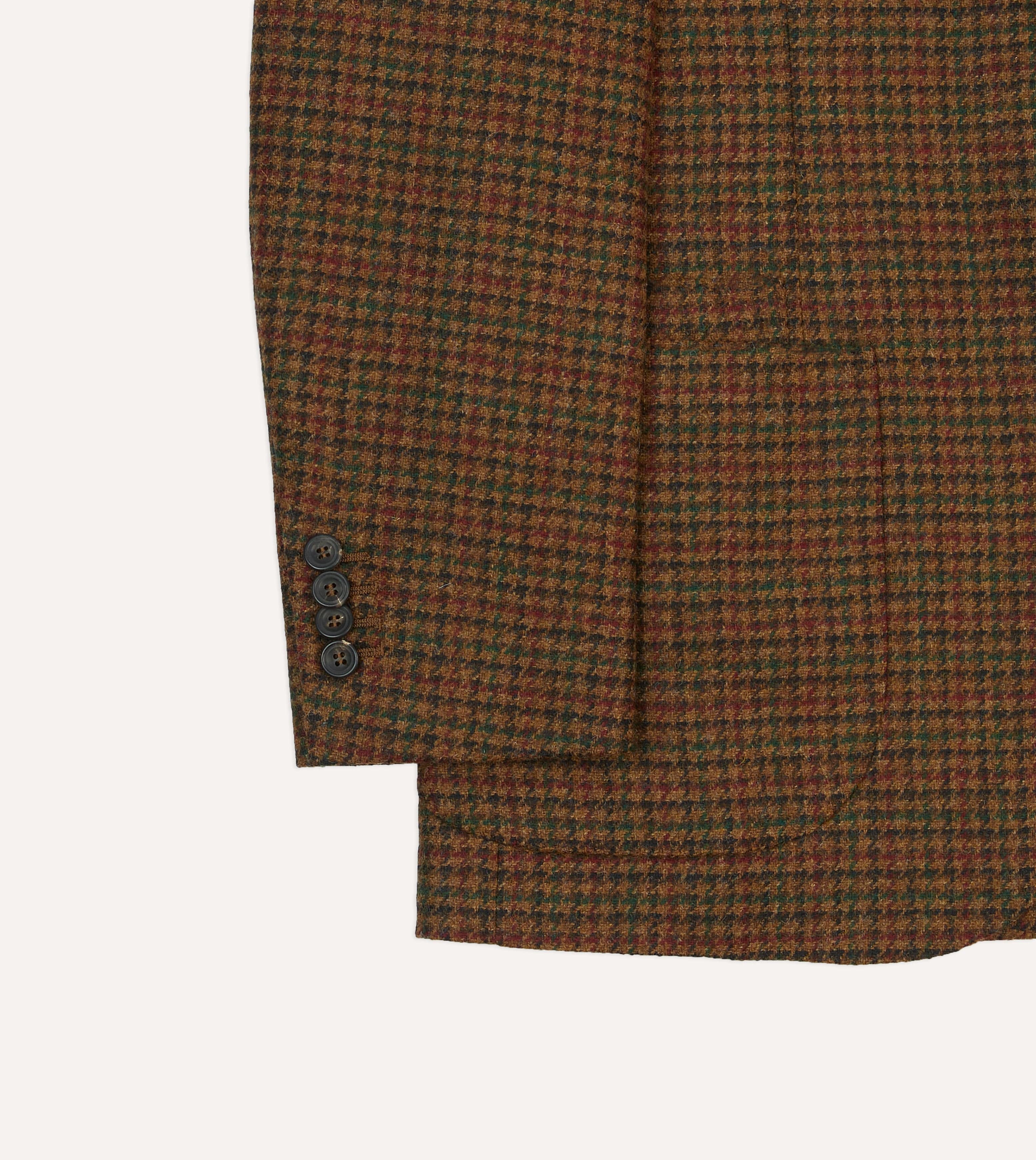 Brown Gun Club Check Tweed Blazer – Drakes