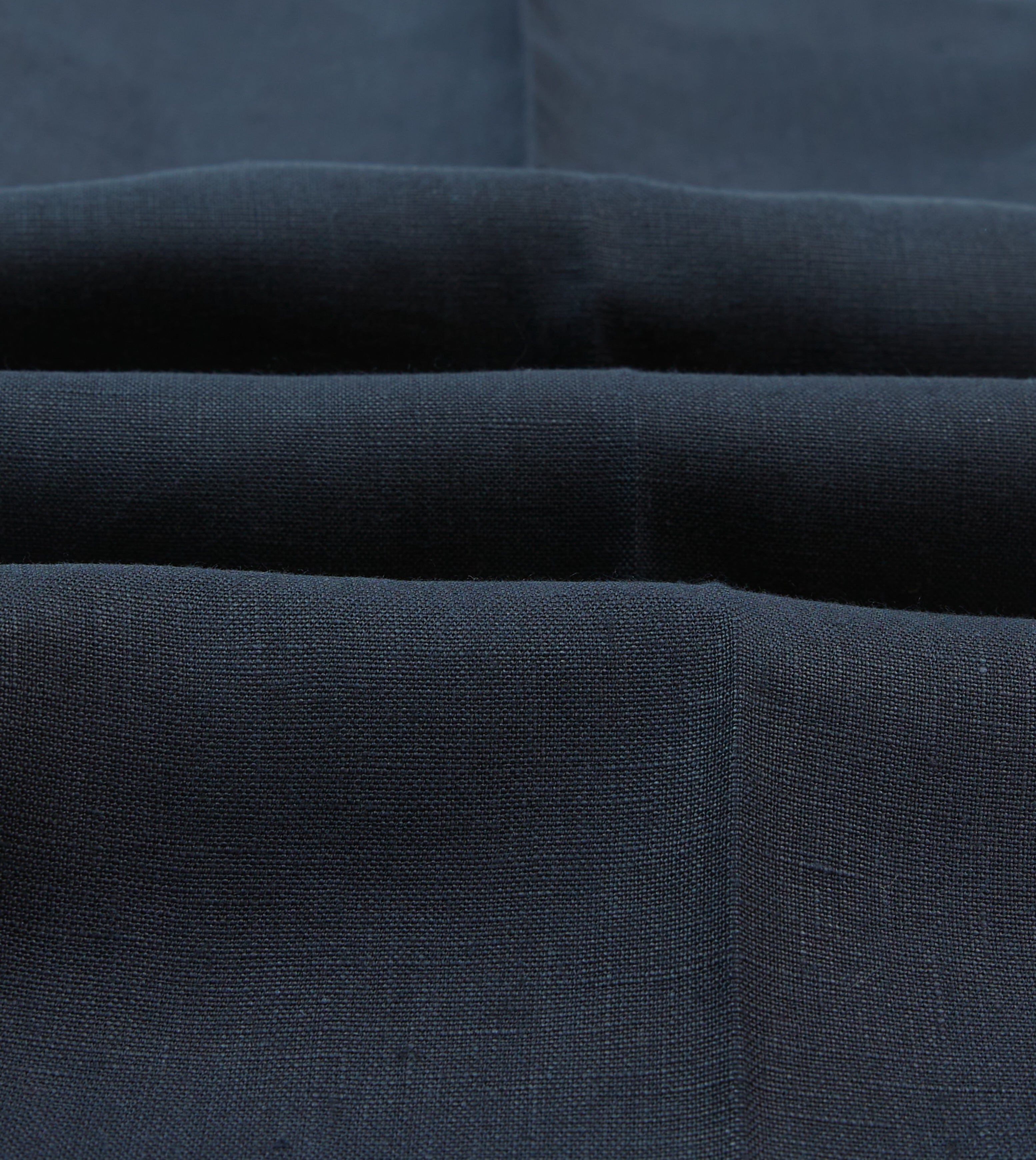 Navy Irish Linen Tailored Jacket