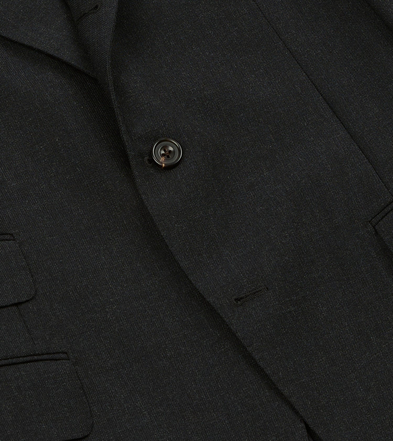 Charcoal Fresco® Wool Tailored Jacket