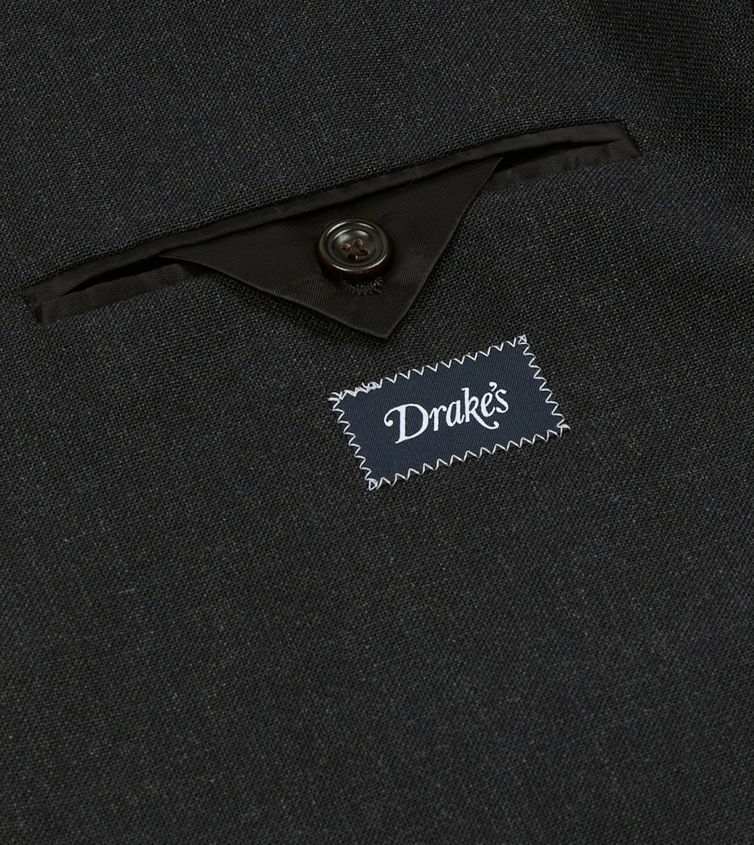 Charcoal Fresco® Wool Tailored Jacket