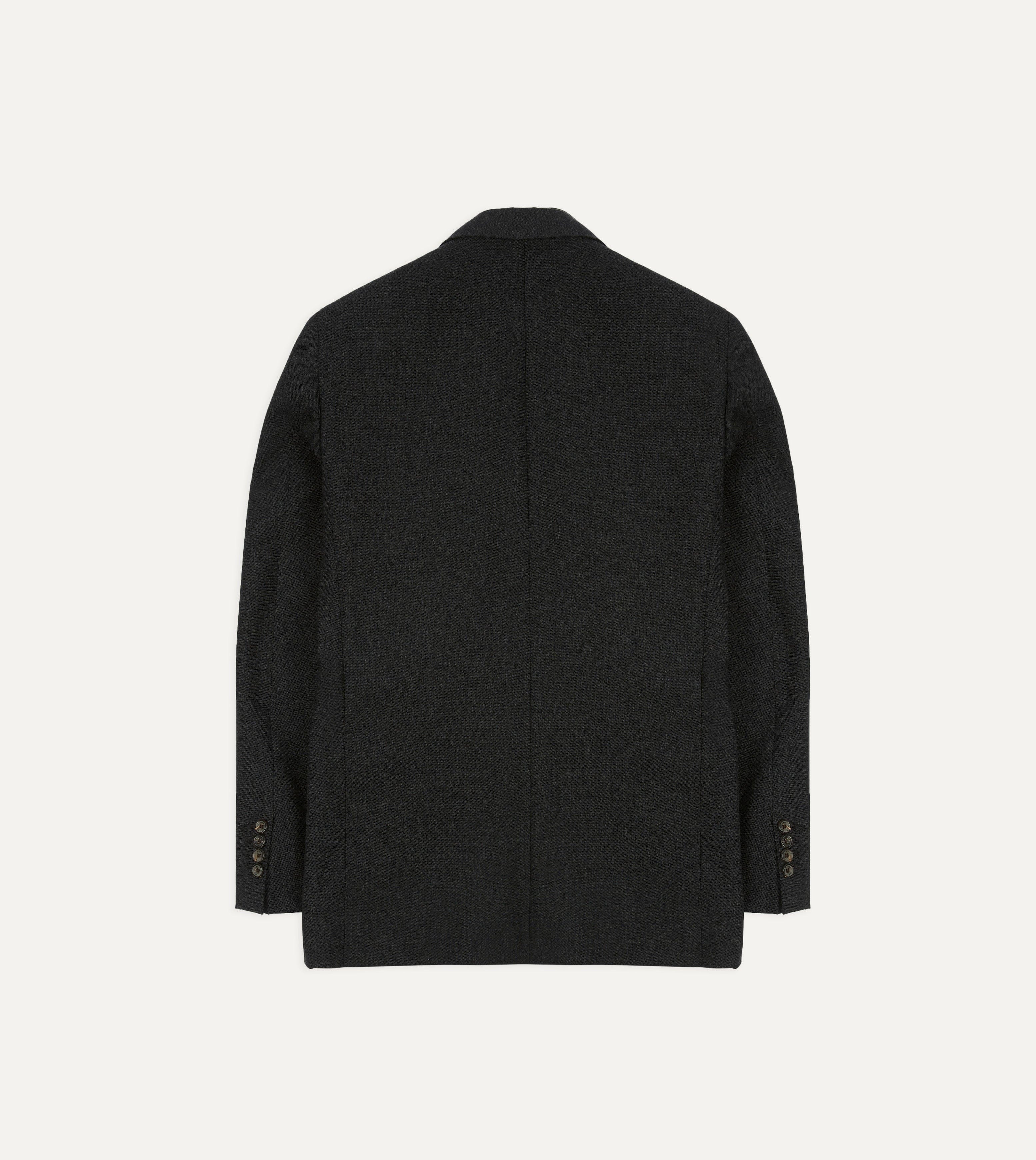 Charcoal Fresco® Wool Tailored Jacket