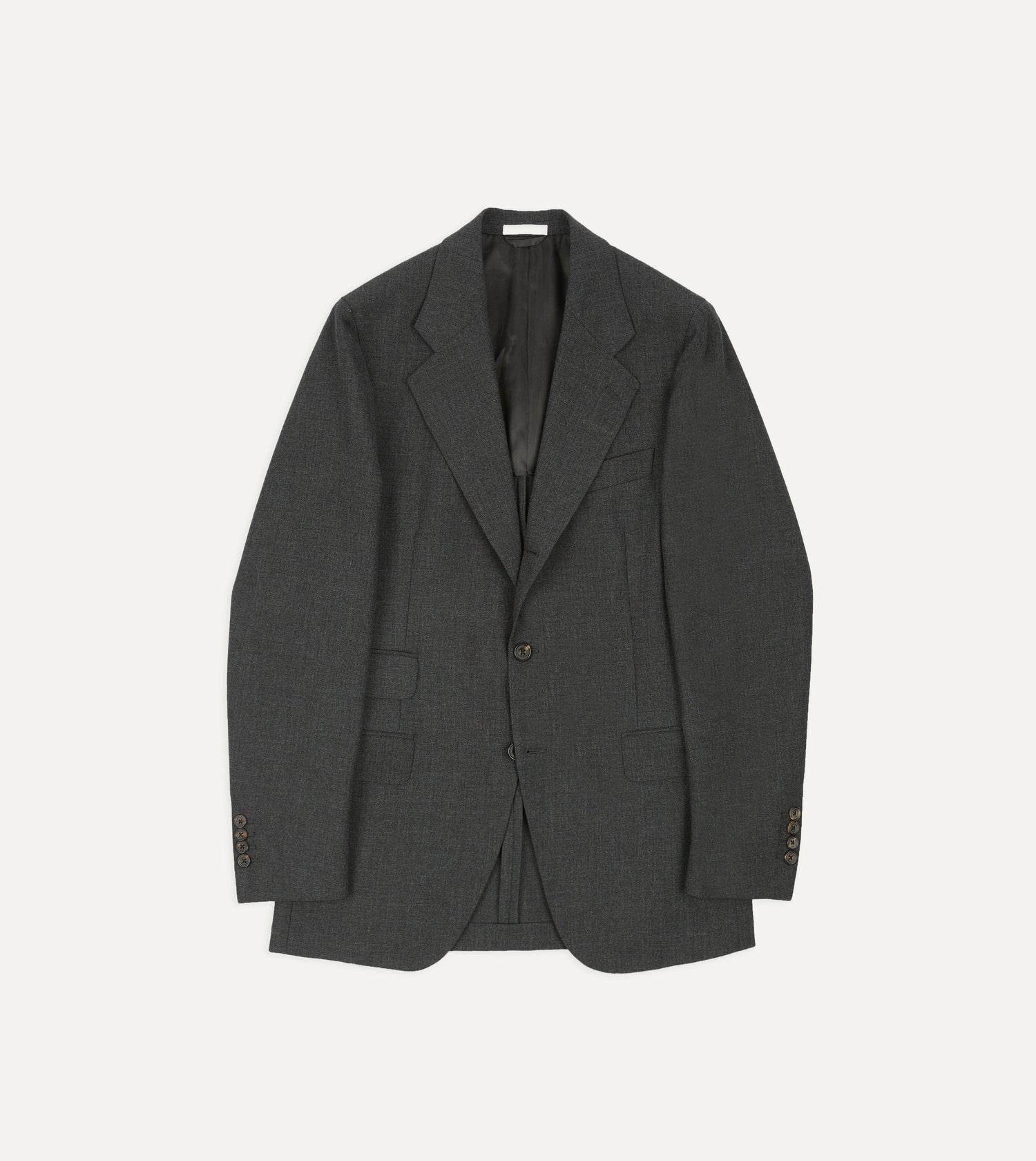 Grey Fresco® Wool Tailored Jacket