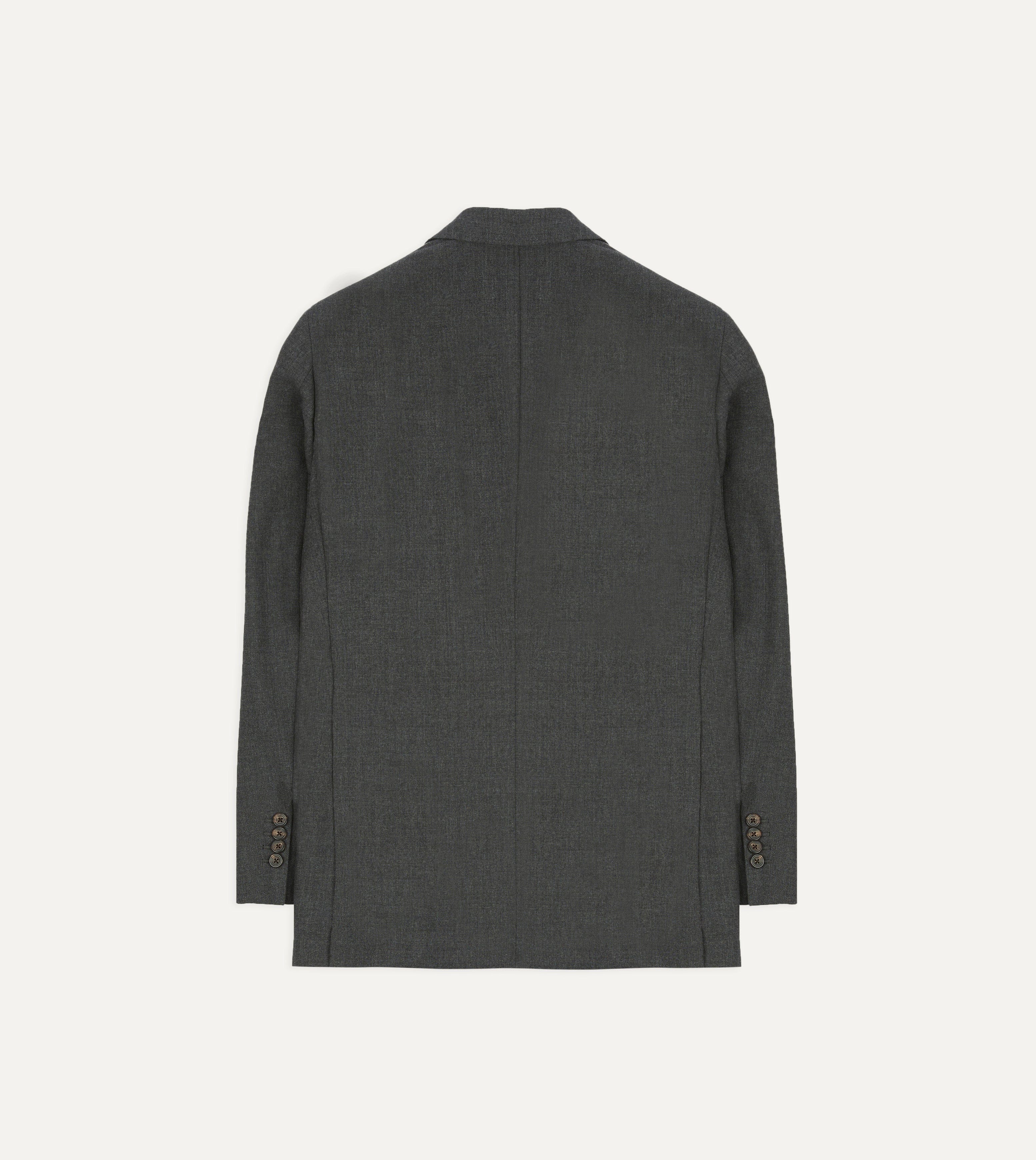 Grey Fresco® Wool Tailored Jacket