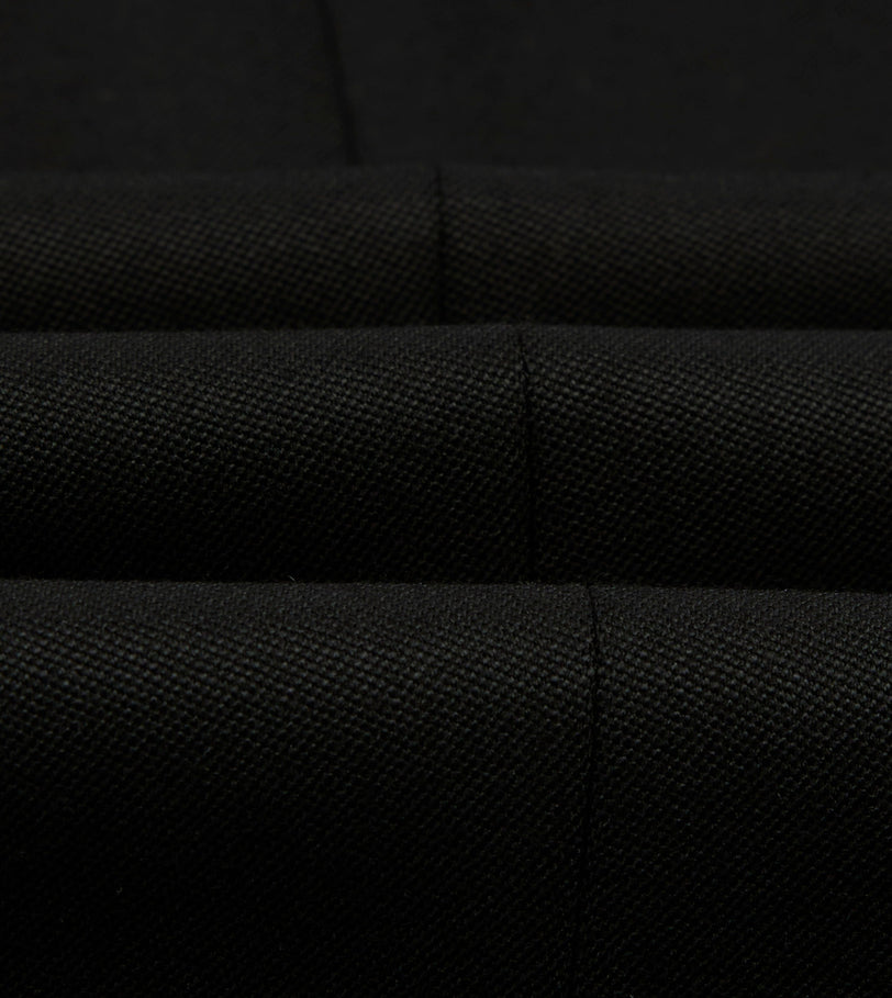 Black Barathea Wool Dinner Jacket