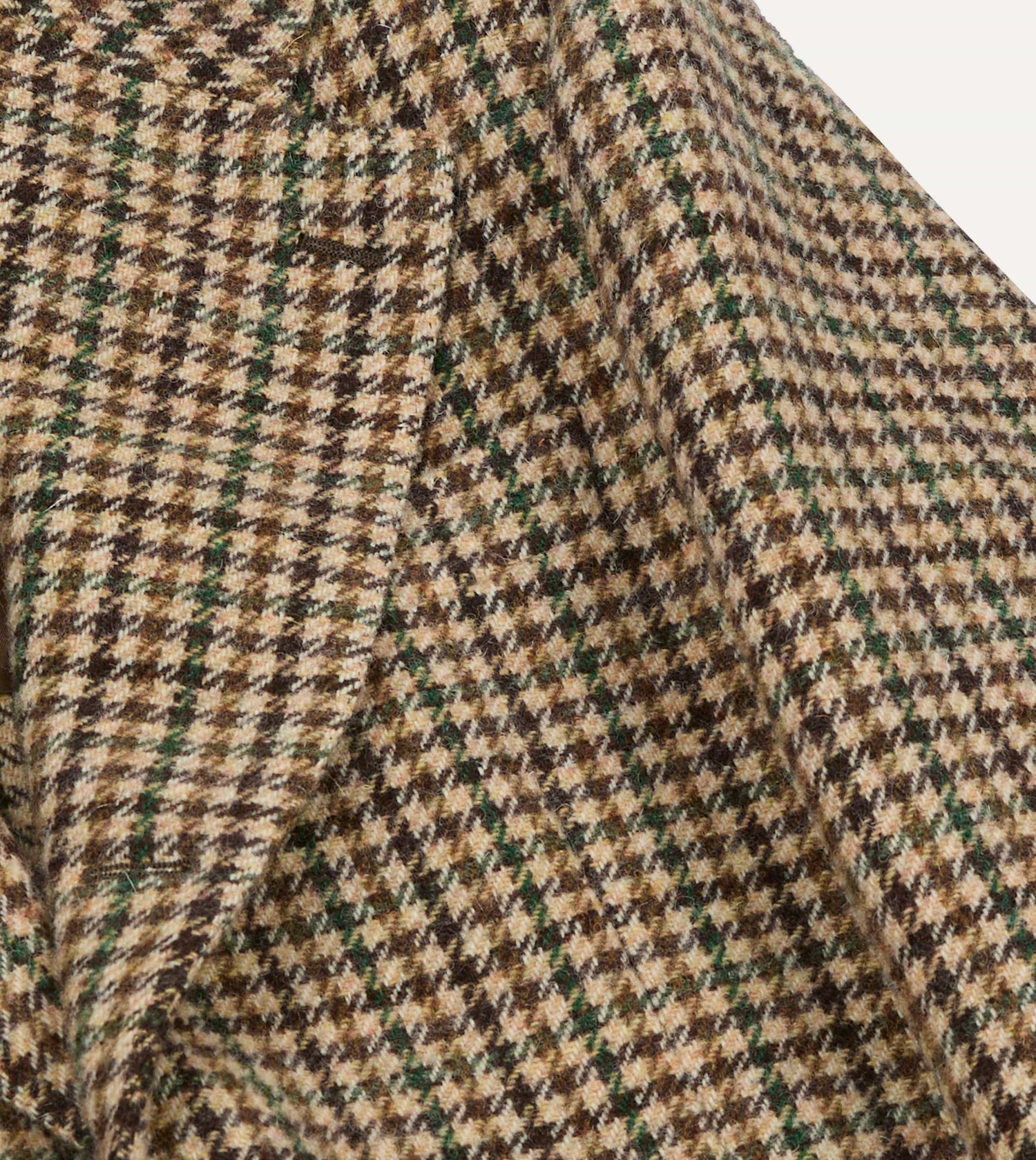 Brown Gun Club Check Tweed Blazer