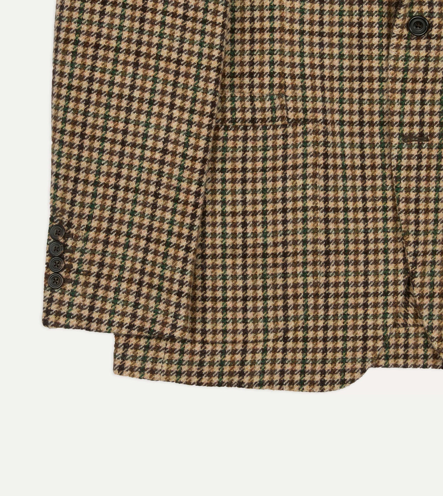 Brown Gun Club Check Tweed Blazer