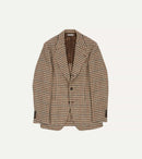 Ecru Gun Club Check Tweed Blazer