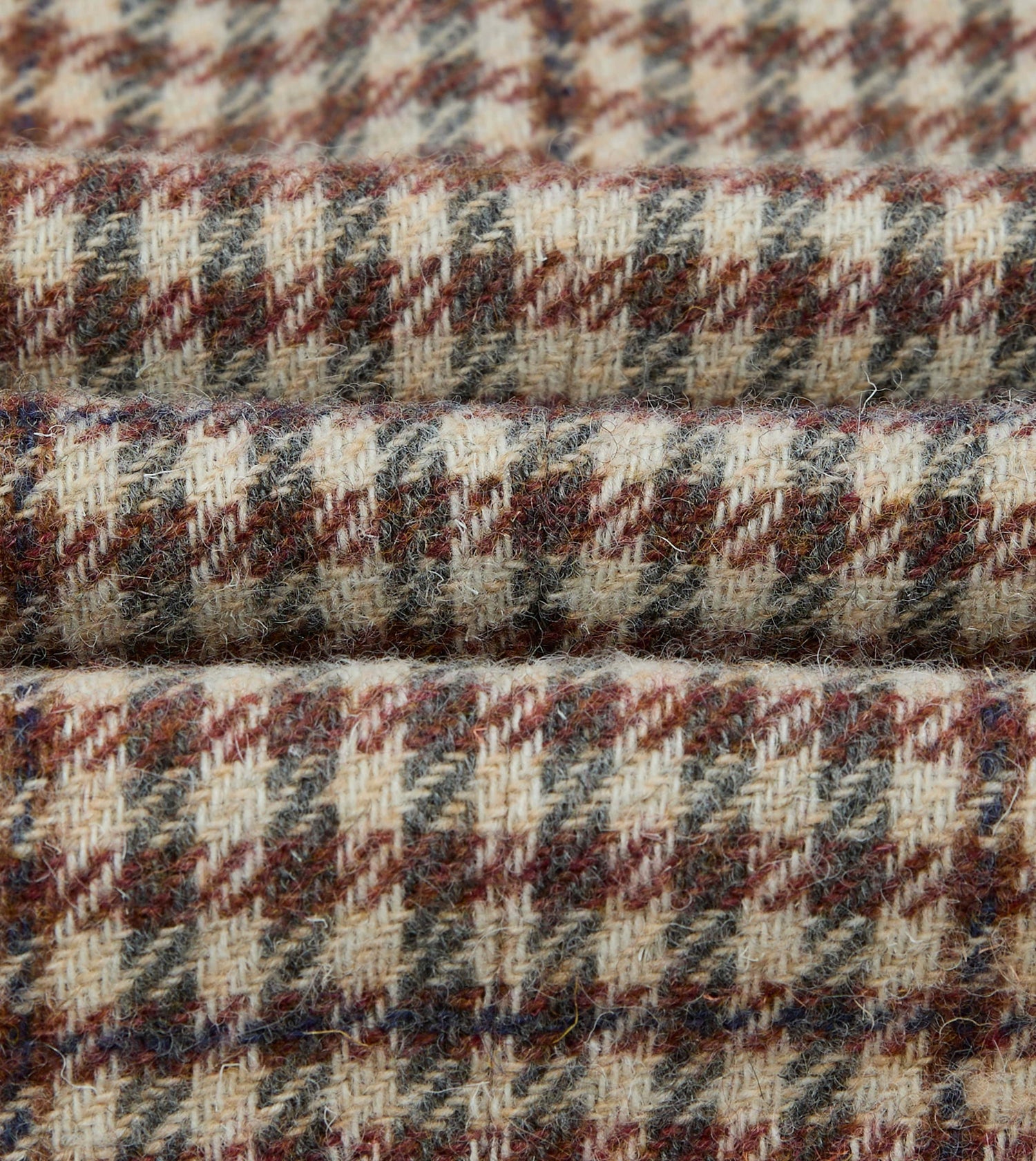 Ecru Gun Club Check Tweed Blazer