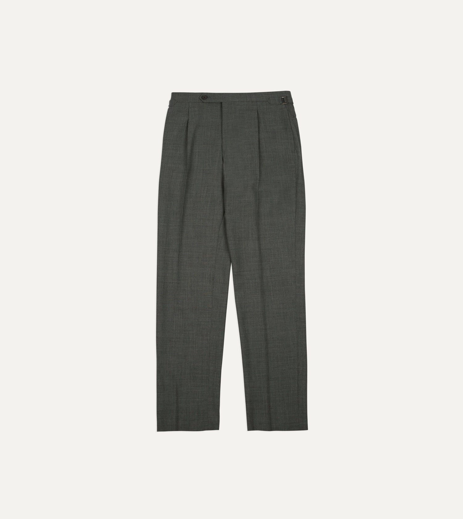 Light Grey Fresco Lite® Single Pleat Trouser