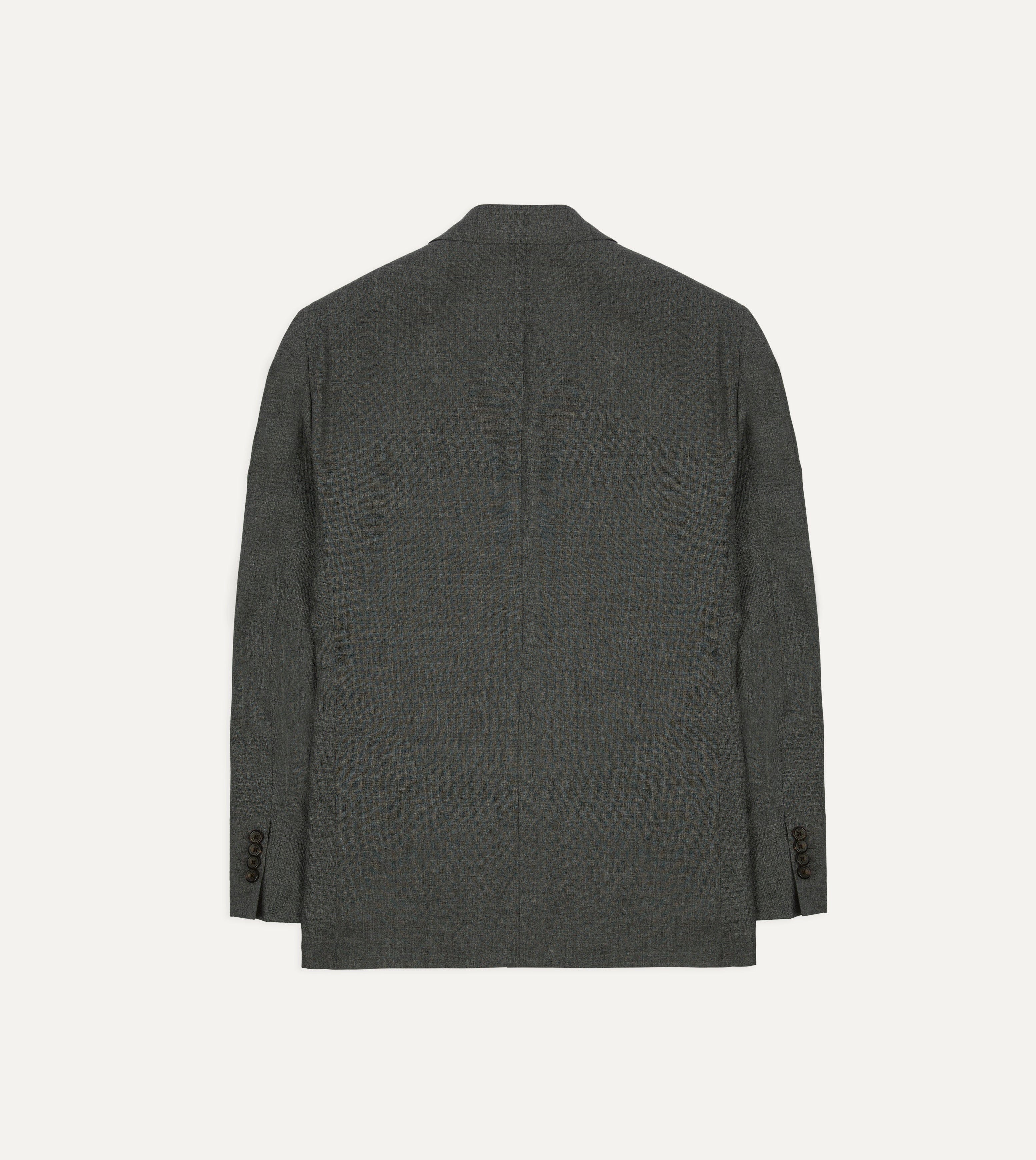 Light Grey Fresco Lite® Wool Tailored Jacket