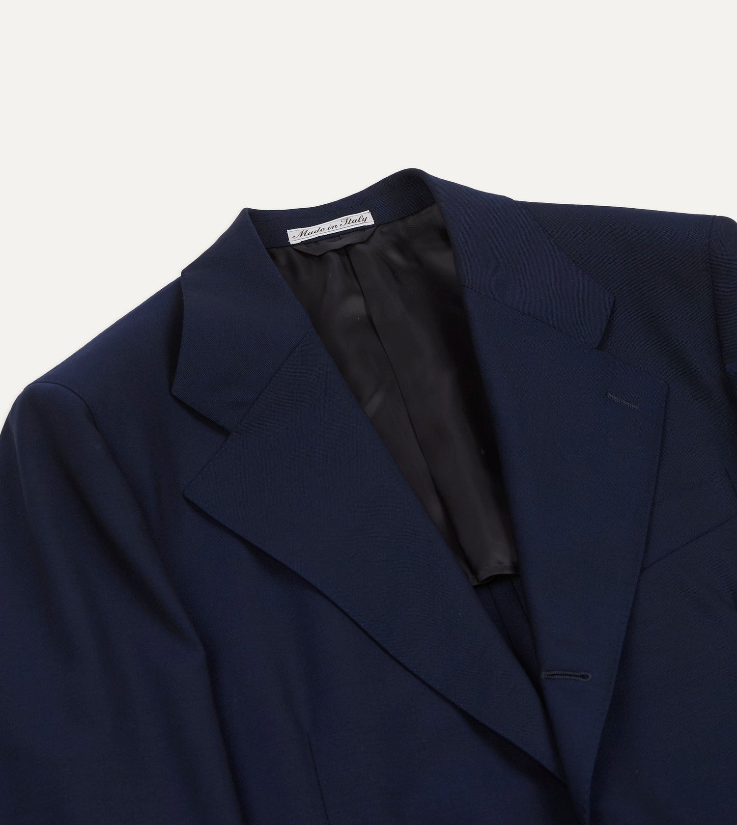 Light Navy Fresco Lite® Wool Tailored Jacket